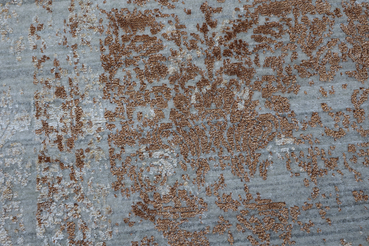 ERBE | 4' x 6' FT | 9' x 12' FT | MODERN RUGS | RUST COLOR