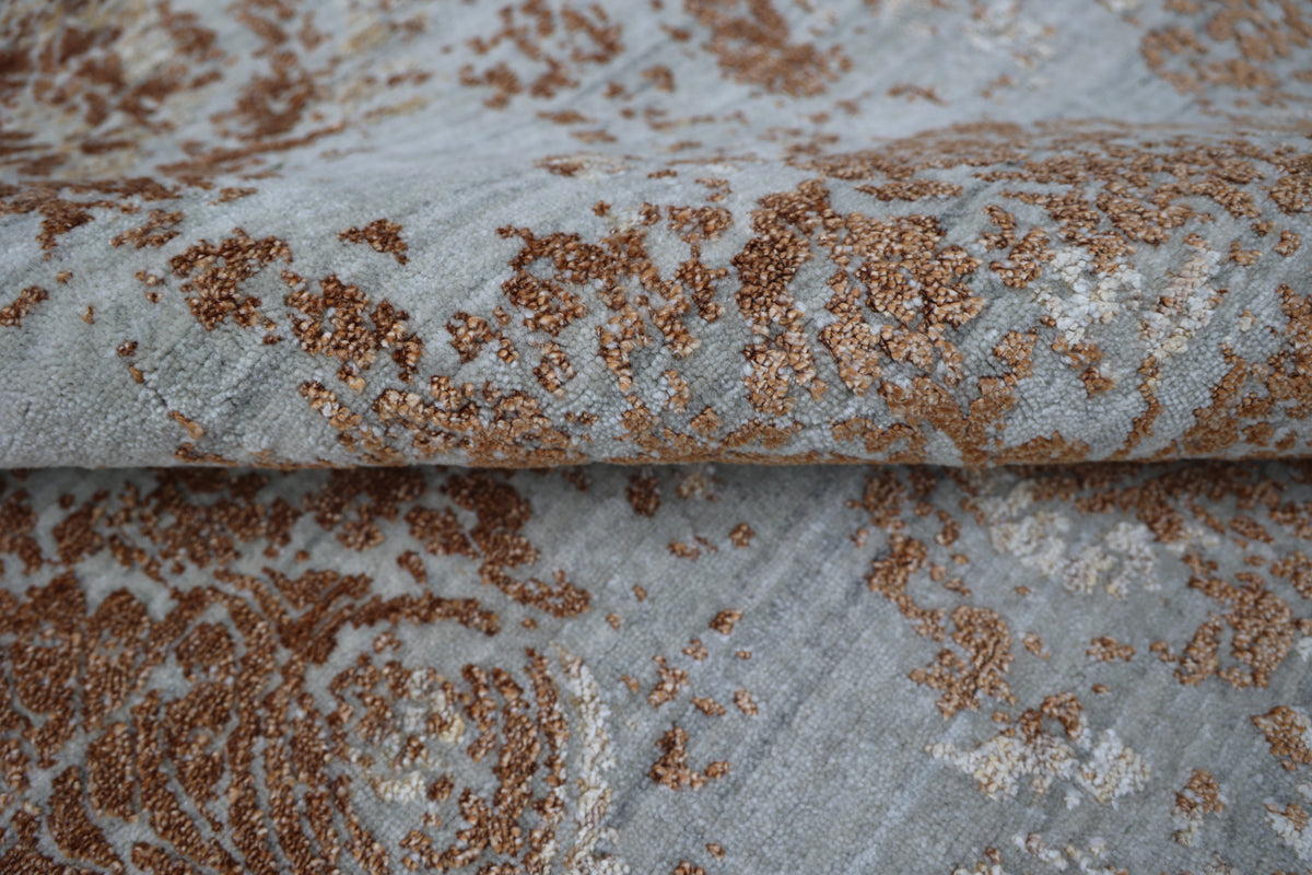 ERBE | 4' x 6' FT | 9' x 12' FT | MODERN RUGS | RUST COLOR