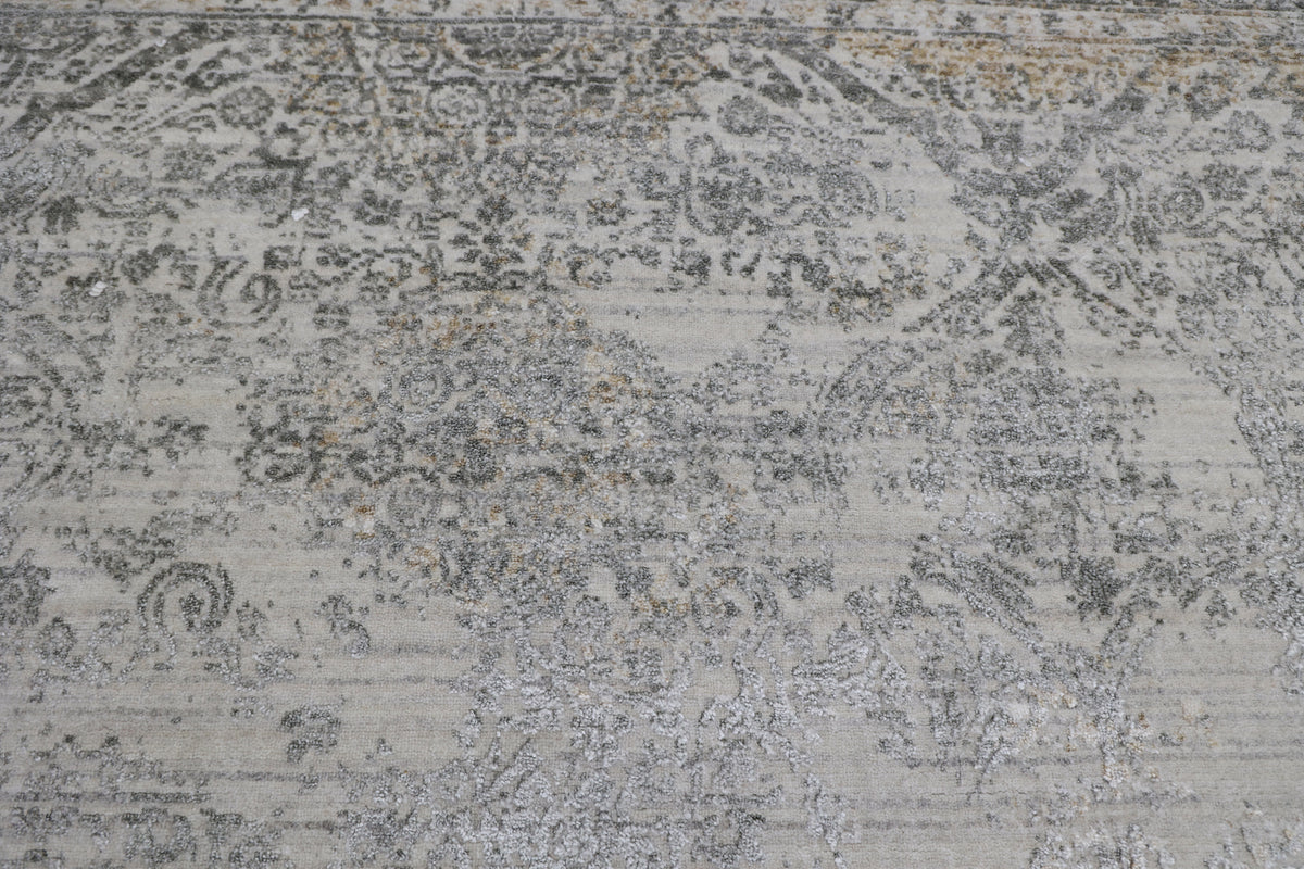 DERVISH | 4'x 6' FT | 6' x 9' FT | TRADITIONAL | BEIGE/LT.GREEN