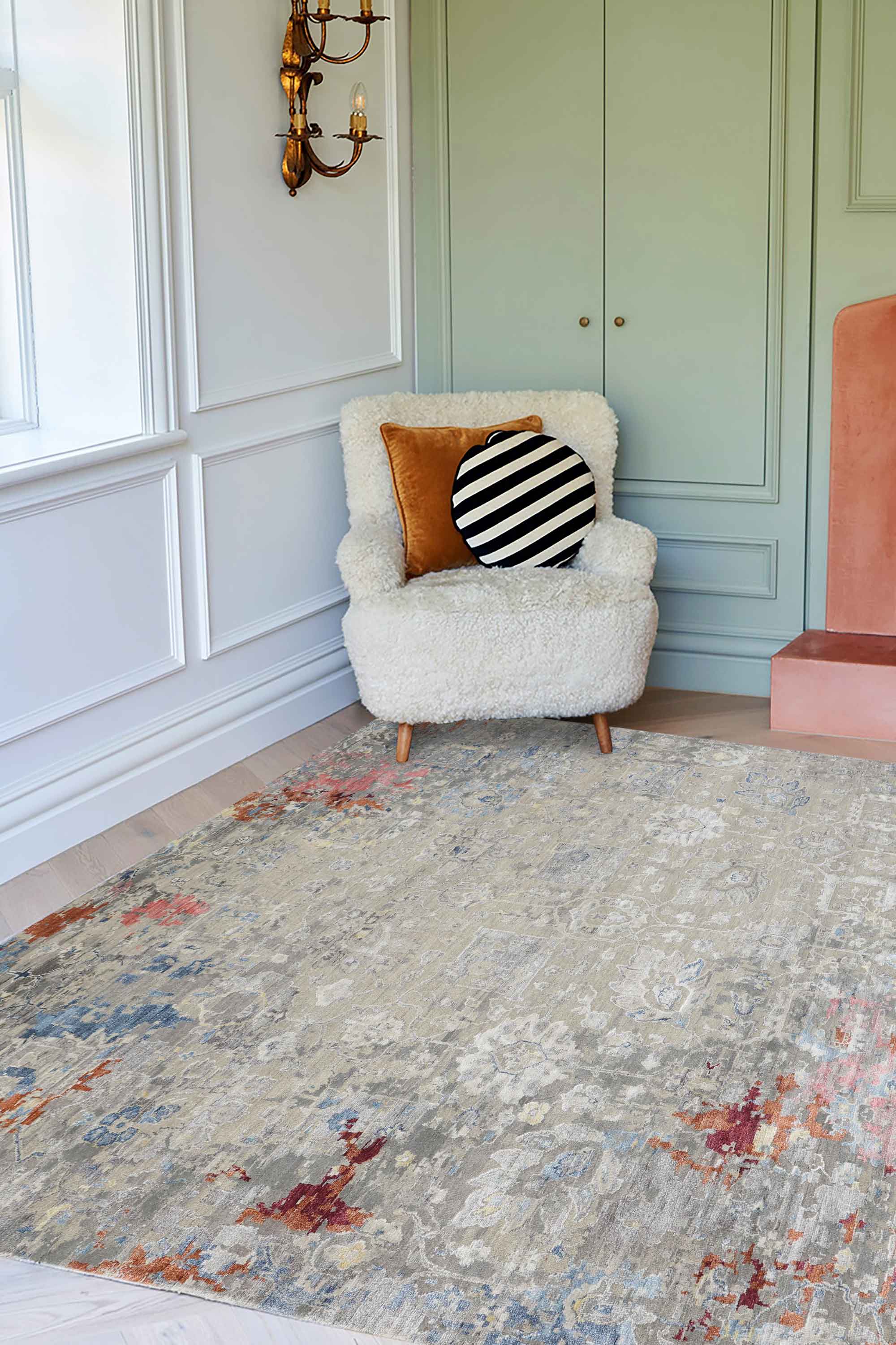 MIRAGE | 8' x 10' FT | TRADITIONAL RUGS | MULTI COLOR