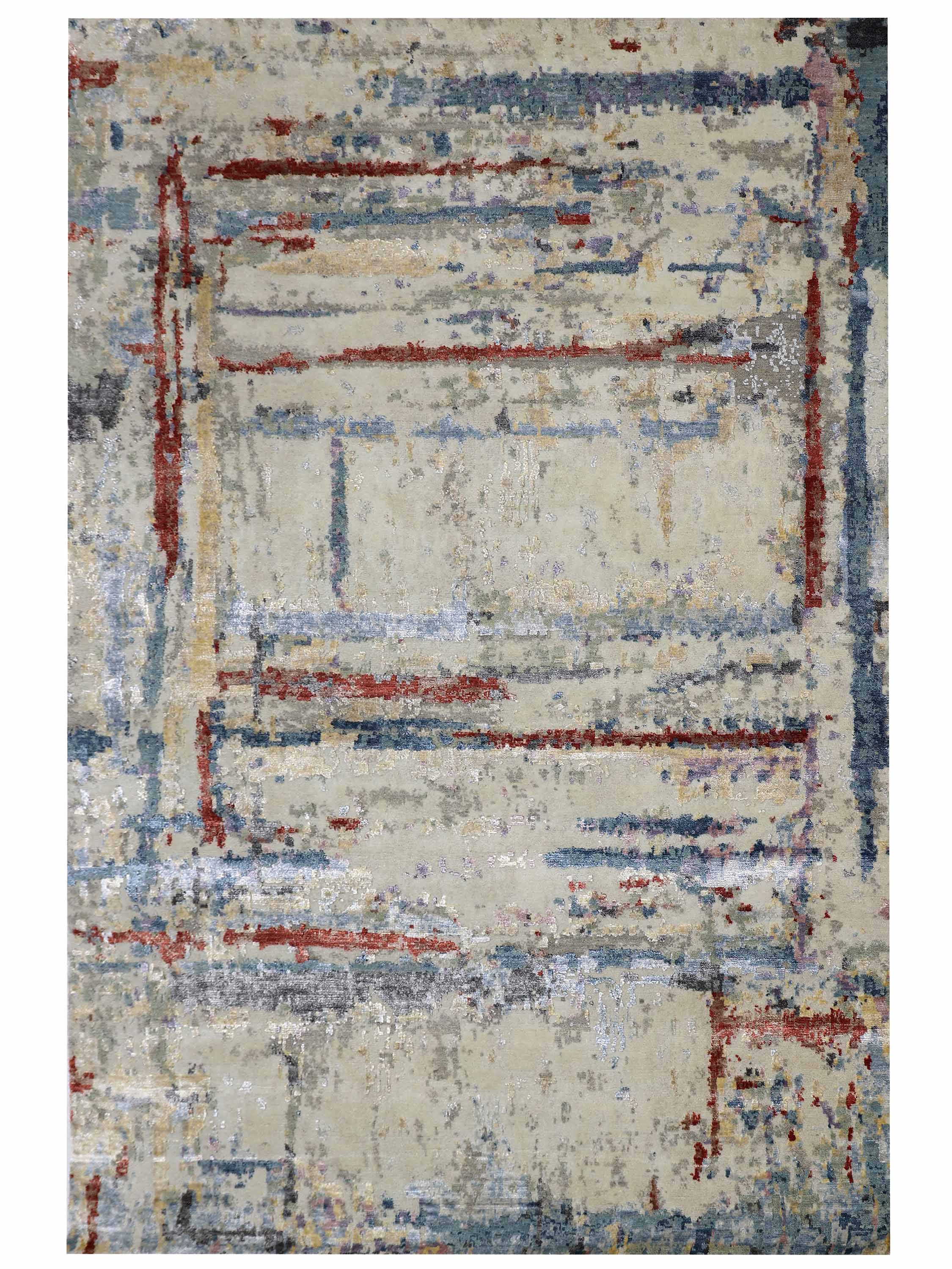 CHROMORA | 5.6' x 8' FT | MODERN RUGS | MULTI COLOR