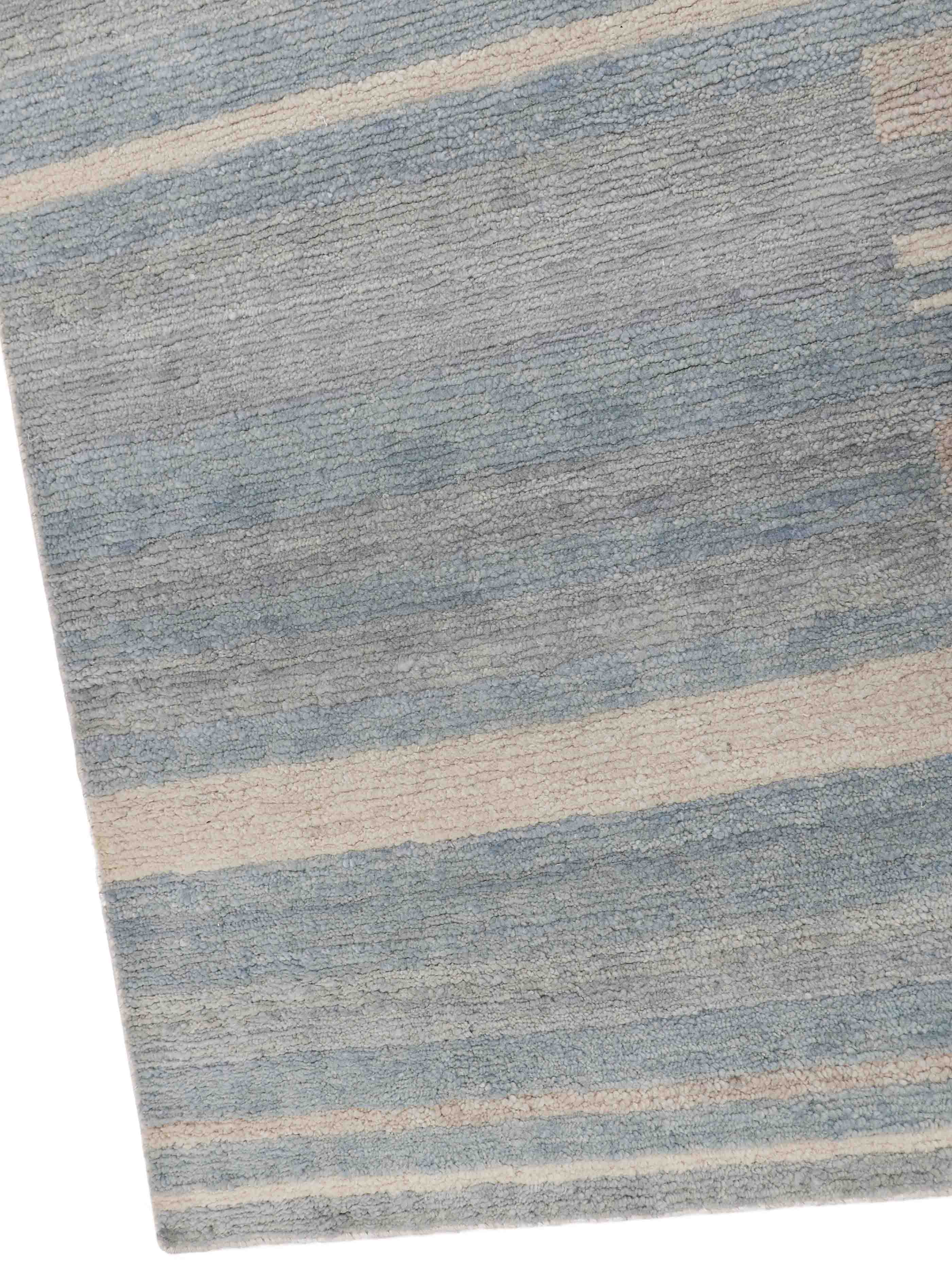 LINEORA | 8' x 10' FT | MODERN RUGS | IVORY/BLUE COLOR