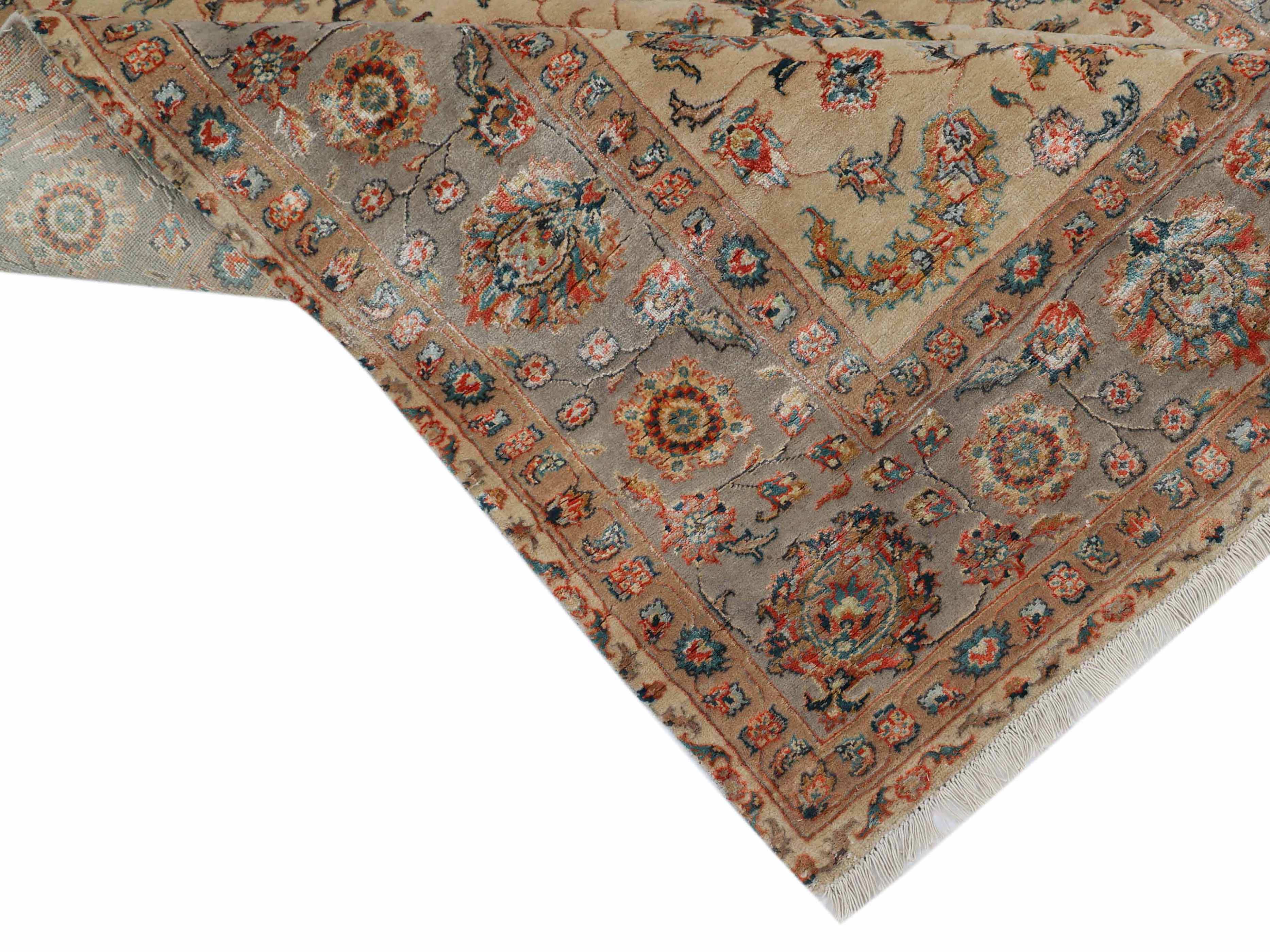 CLASSIC MIRAGE | 6' x 9' FT | 9' x 12' FT | TRADITIONAL RUGS | IVORY-PINK COLOR