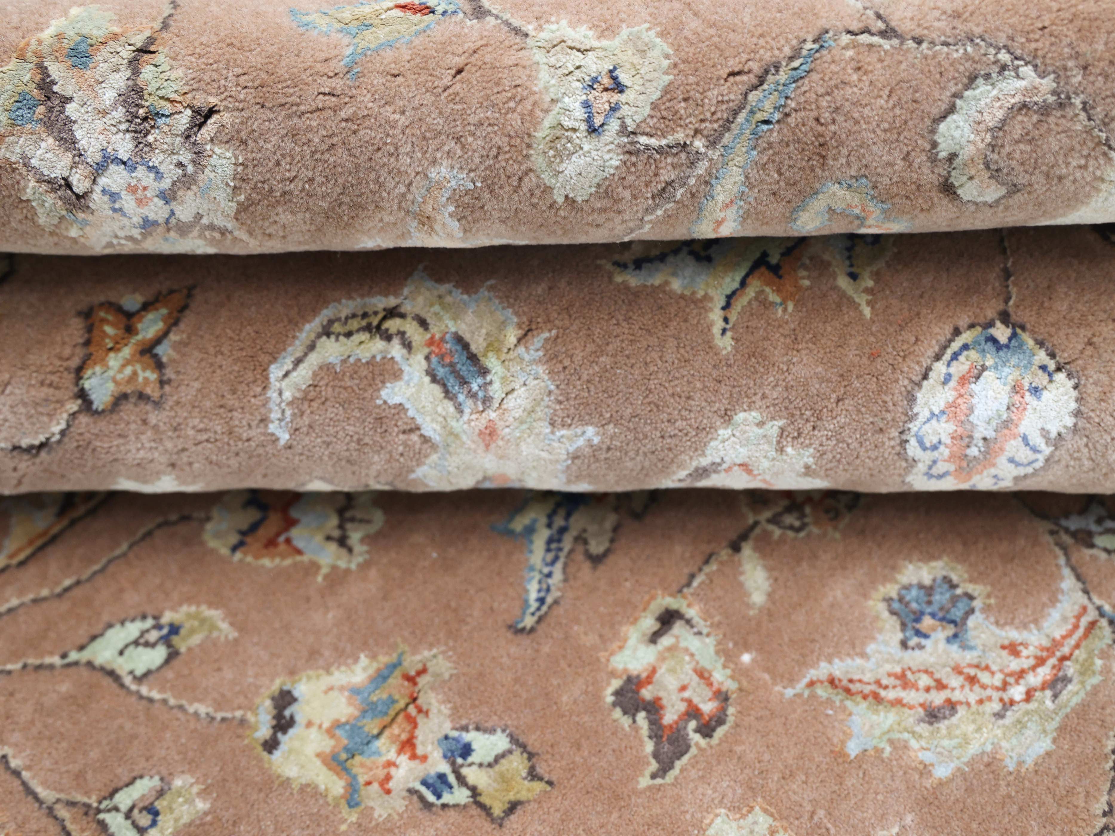INSCRIBE | 6' x 9' FT | 8' x 10' FT | 9' x 12' FT | TRADITIONAL RUGS | PINK-IVORY COLOR