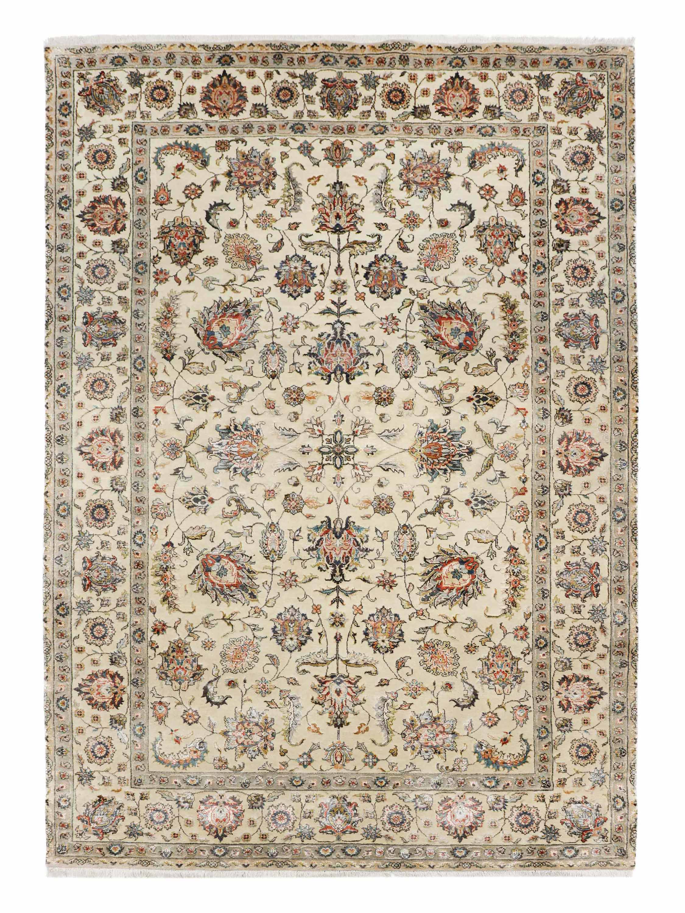 IVORY SERENADE | 6' x 9' FT | 8' x 10' FT | 9' x 12' FT | TRADITIONAL RUGS | CAMEL - IVORY COLOR