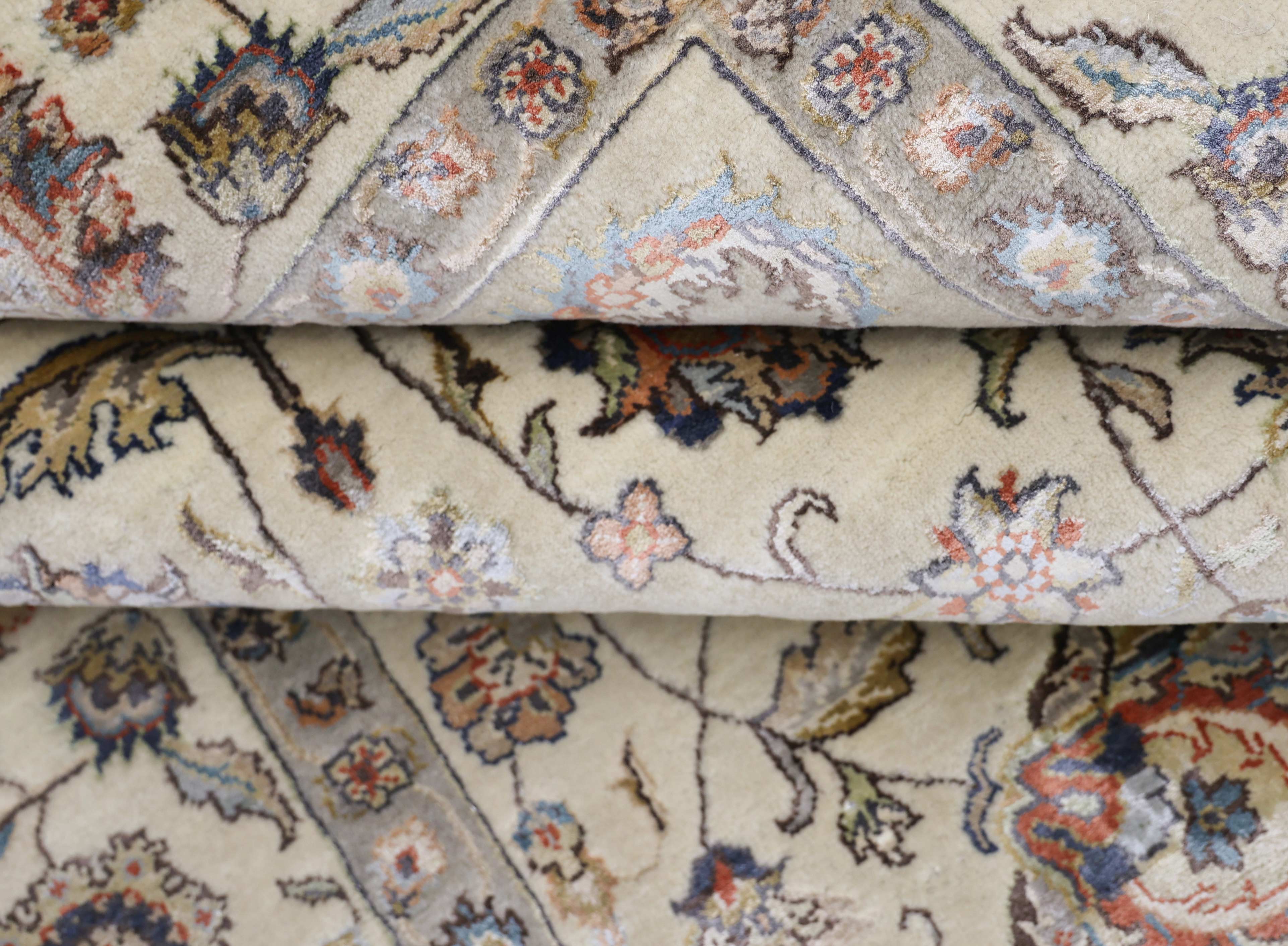 IVORY SERENADE | 6' x 9' FT | 8' x 10' FT | 9' x 12' FT | TRADITIONAL RUGS | CAMEL - IVORY COLOR