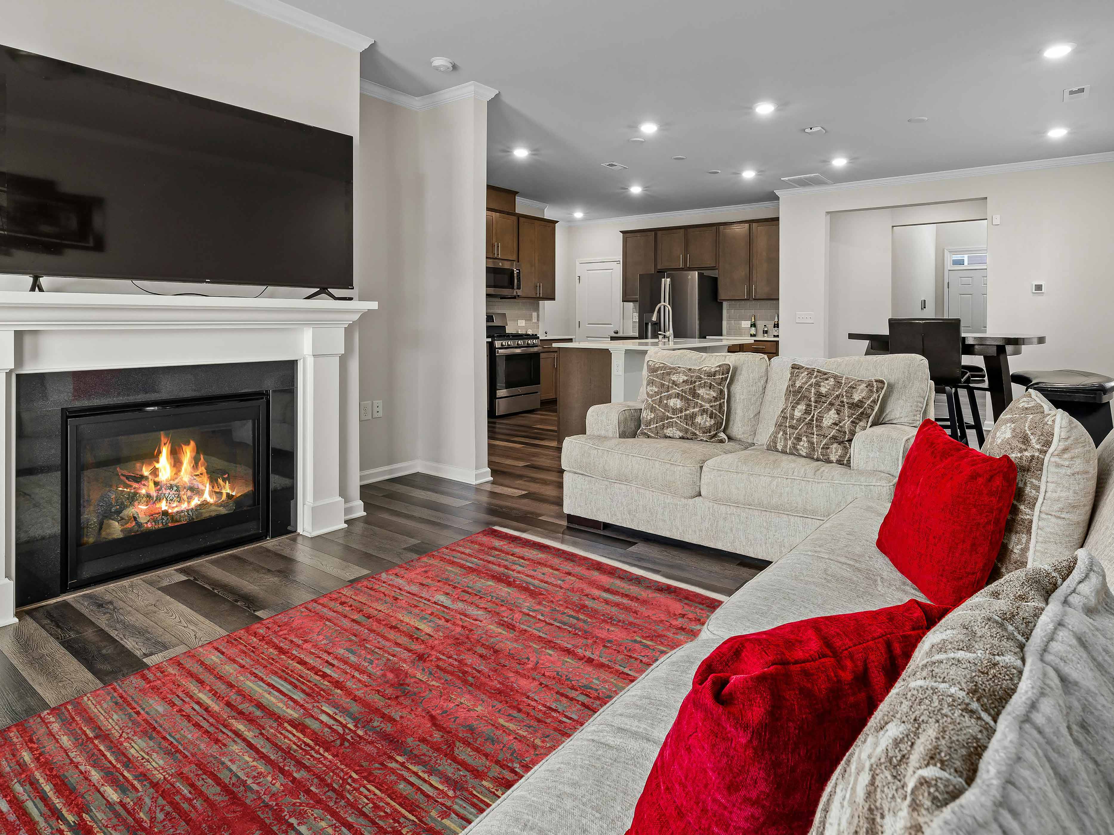 TANGIER | 8' x 10' FT | TRADITIONAL RUGS | RED COLOR