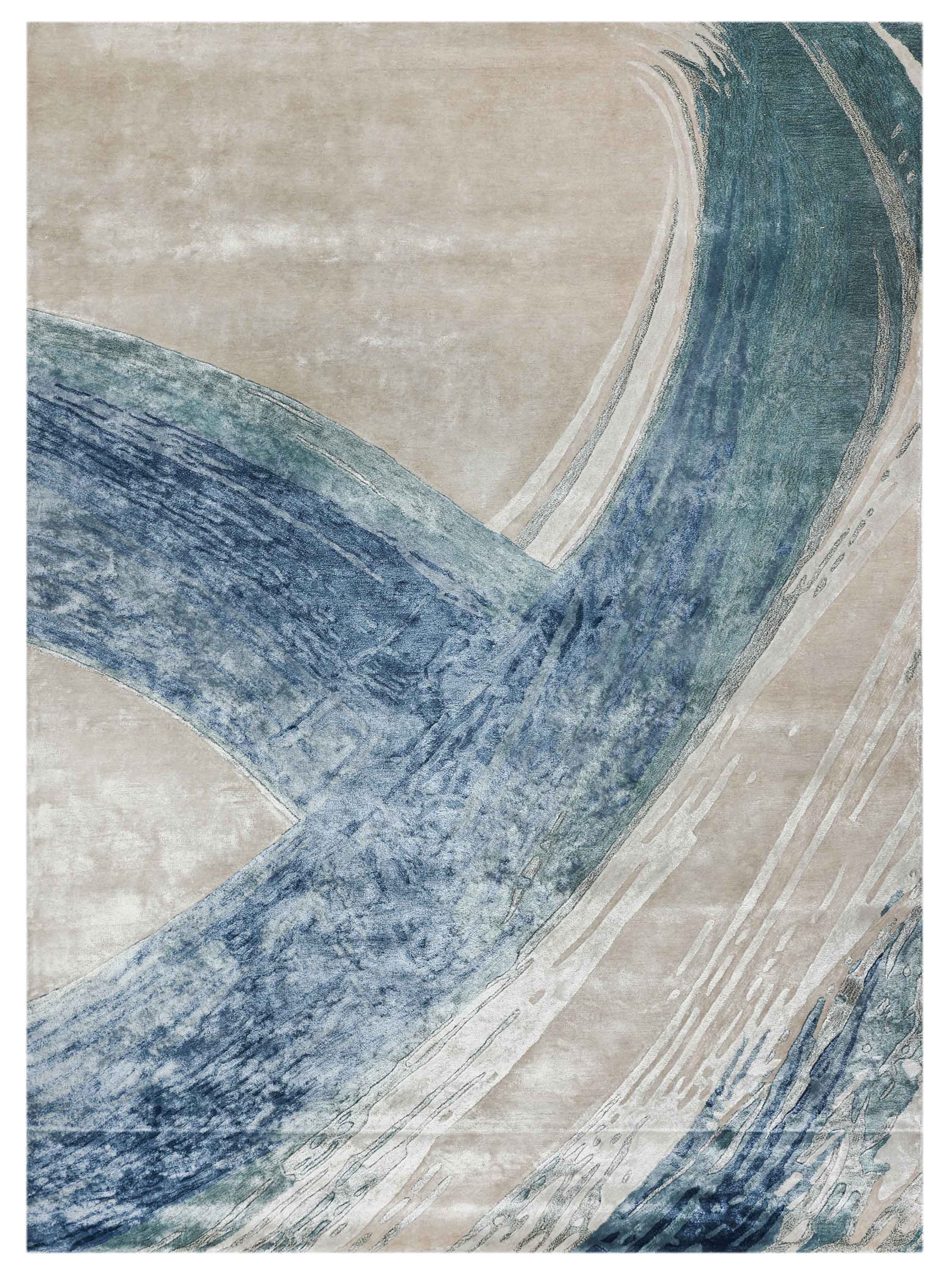 AQUIVIS | 6' x 9' FT | MODERN RUGS | MULTI COLOR