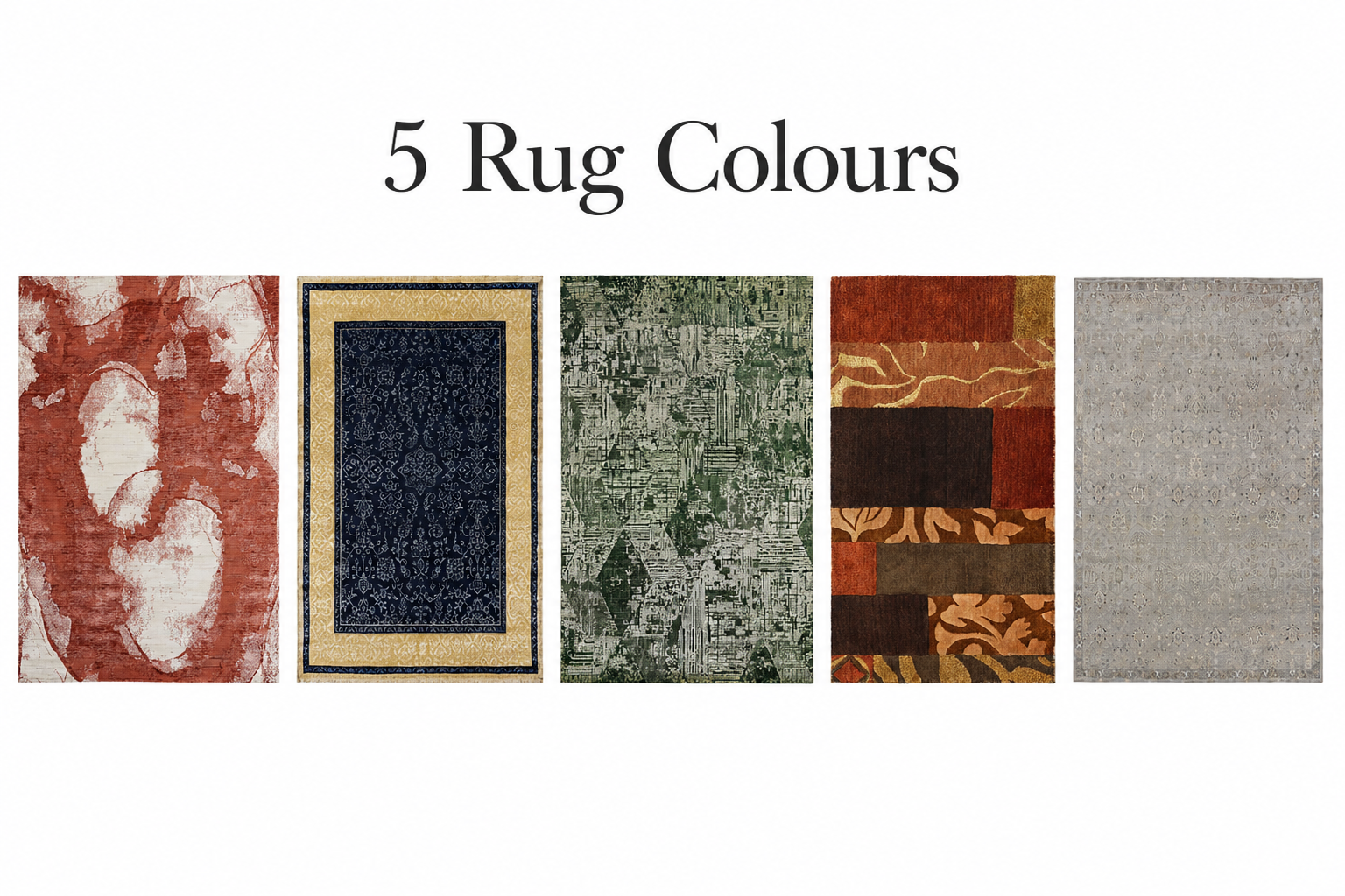 5 Rug Colours That Designers Predict Will Dominate Luxury Homes