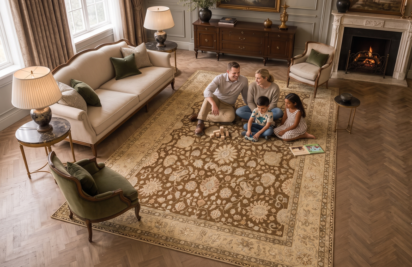 The Carpet That Remembers: How a Rug Becomes a Silent Witness to Family Life