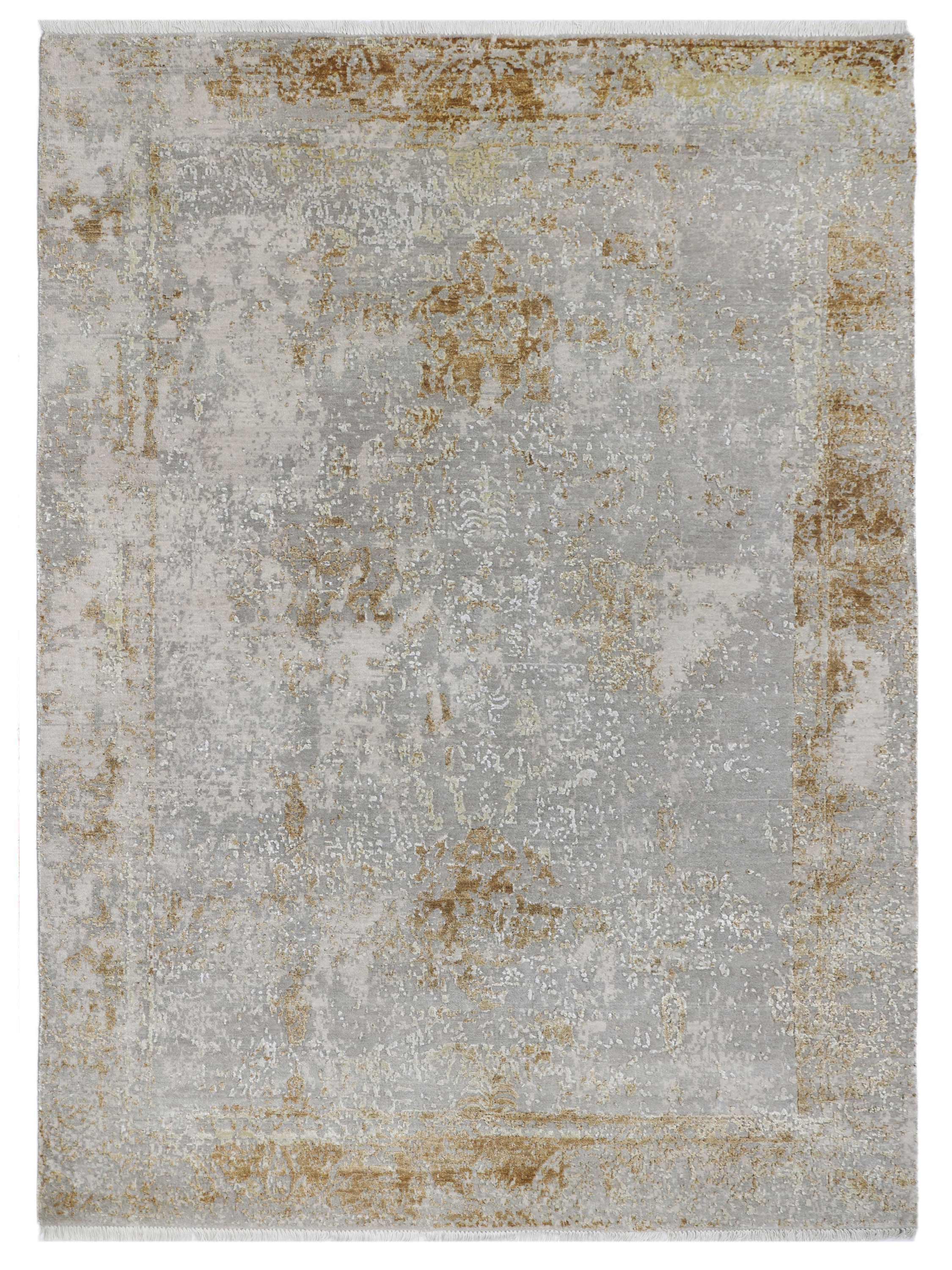 GRAIL | 8' x 10' FT  | TRADITIONAL RUGS | BEIGE-GOLD COLOR