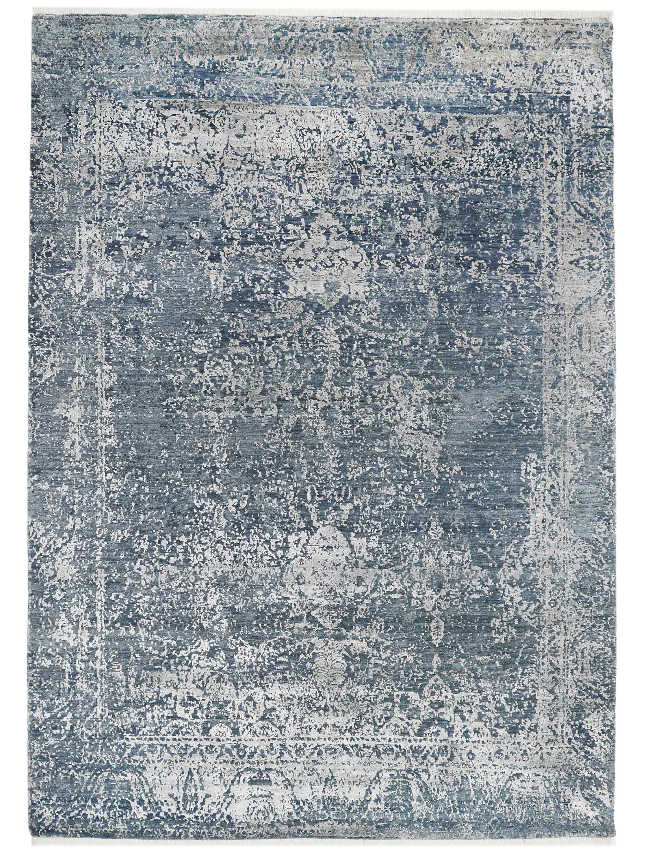 BLAKE | 8' x 10' FT  | TRADITIONAL RUGS | BLUE-GREY COLOR