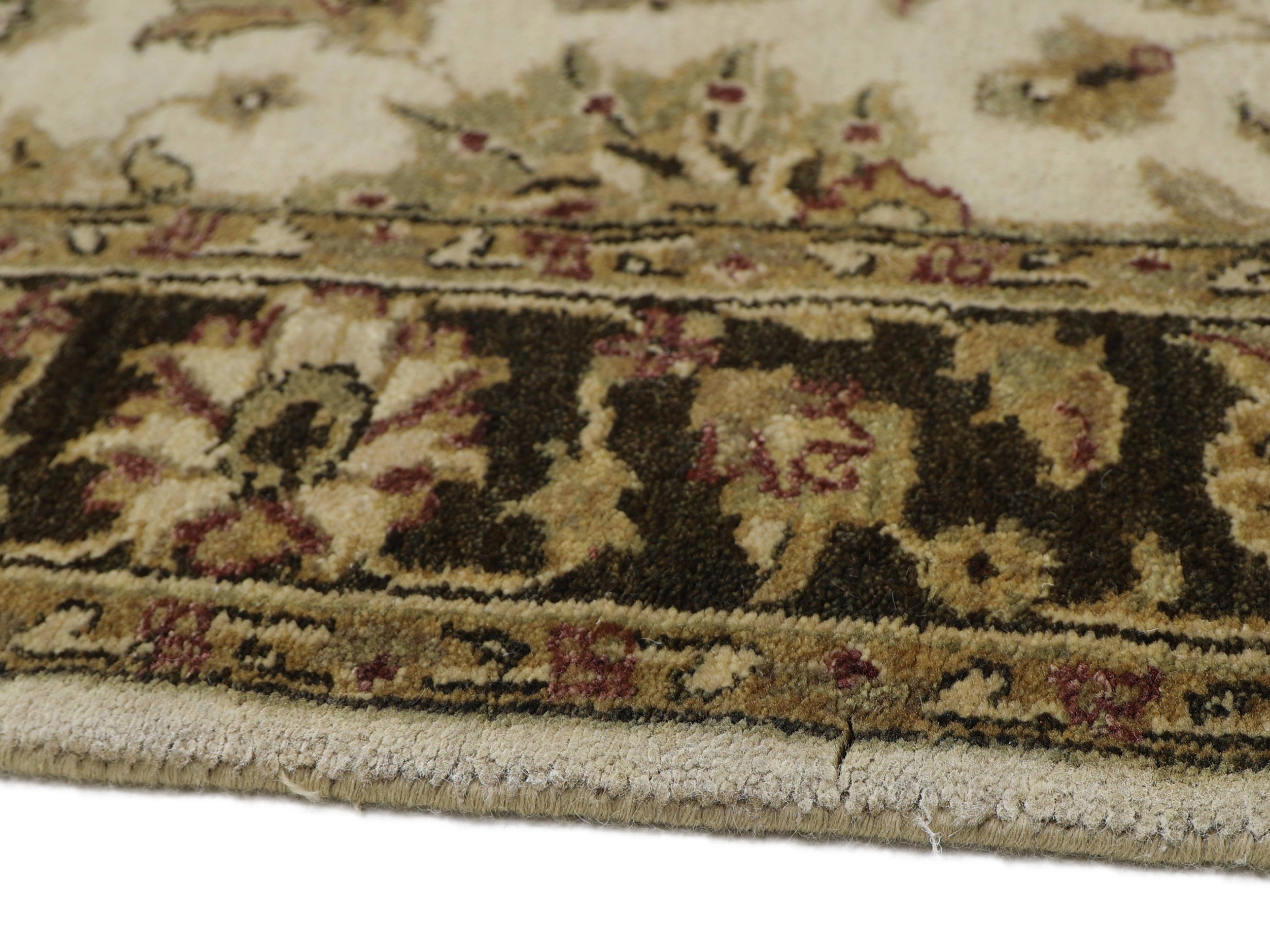 SALEM | 4' x 6' FT | TRADITIONAL RUGS | IVORY/BROWN