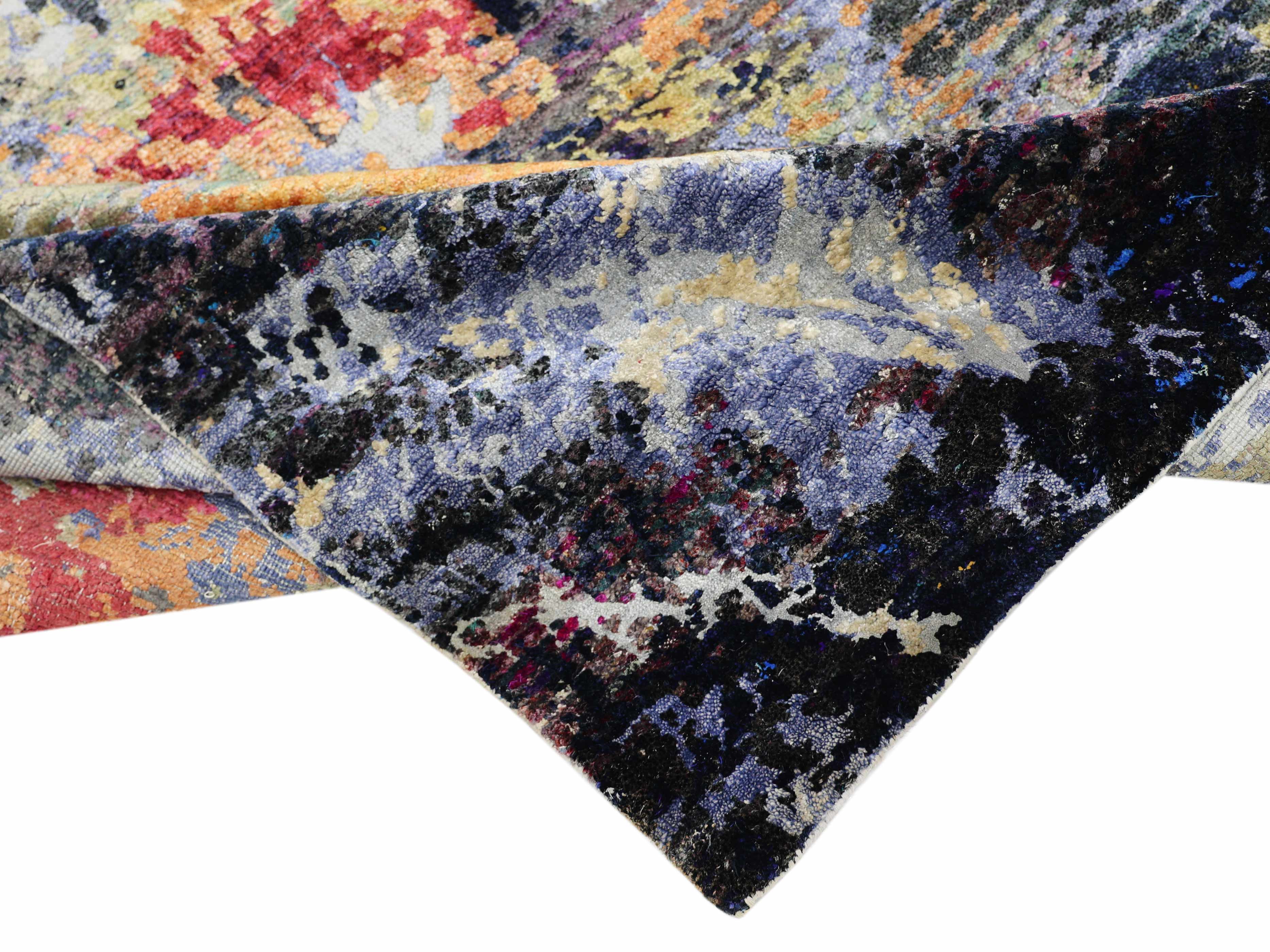 DREAMSCAPE | 5'5" x 7'8" FT | MODERN RUGS | MULTI COLOR