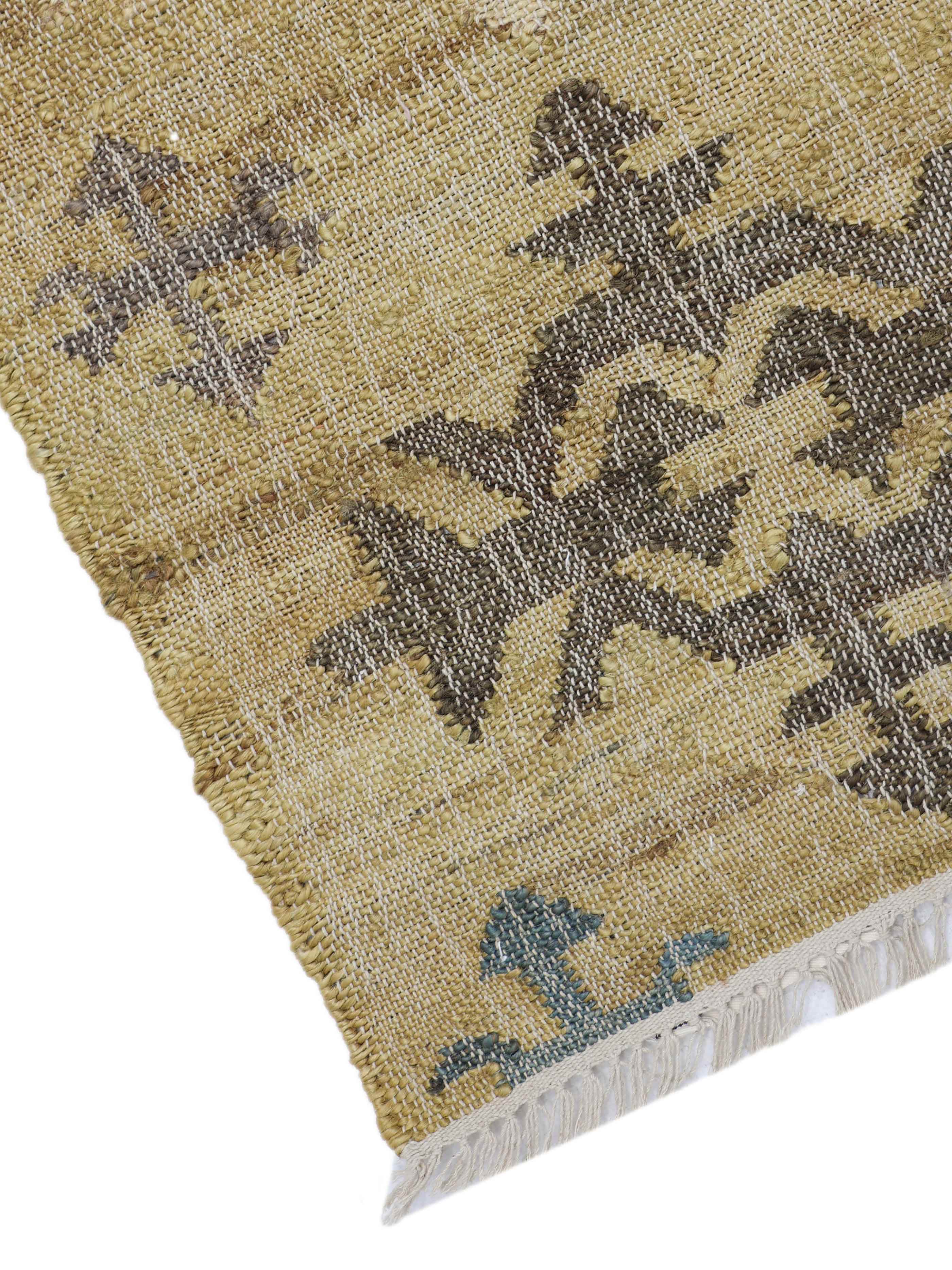 QUADRA | 5'5" x 7'3" FT | MODERN RUGS | GOLD COLOR