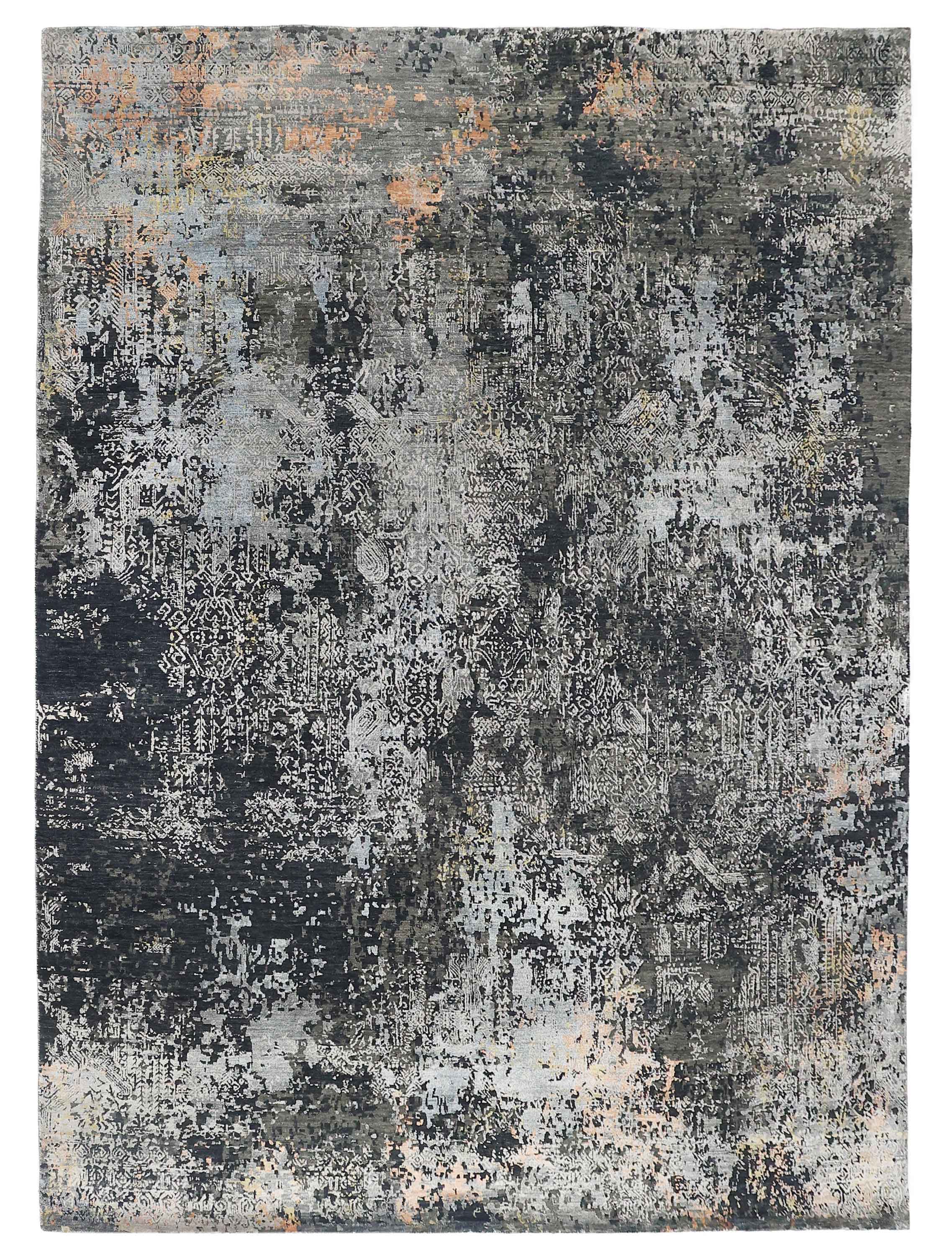 TAURUS | 8' x 10' FT | TRADITIONAL RUGS | BLACK COLOR