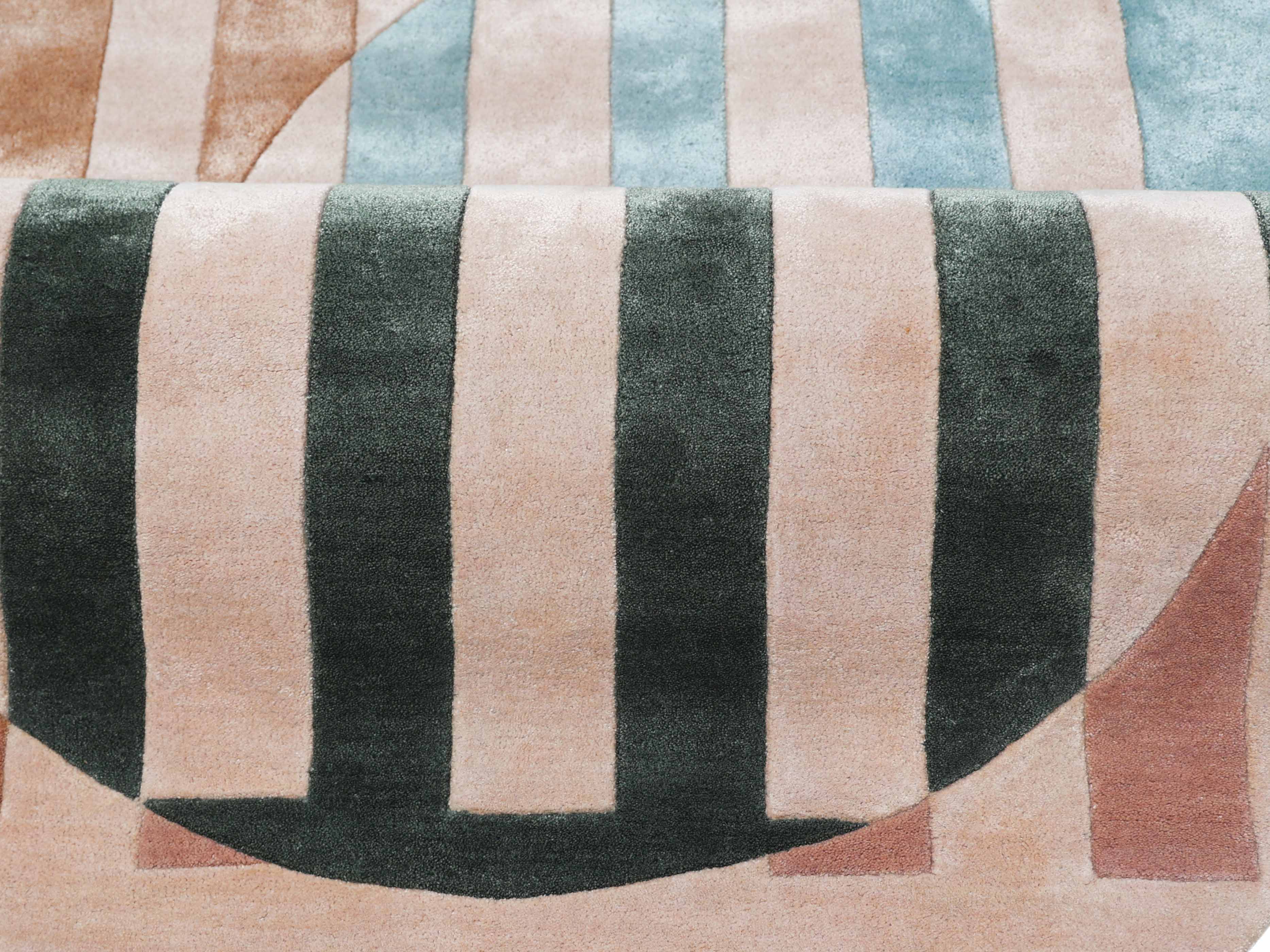 ORBIQUE | 4' x 6' FT | MODERN RUGS | MULTI COLOR