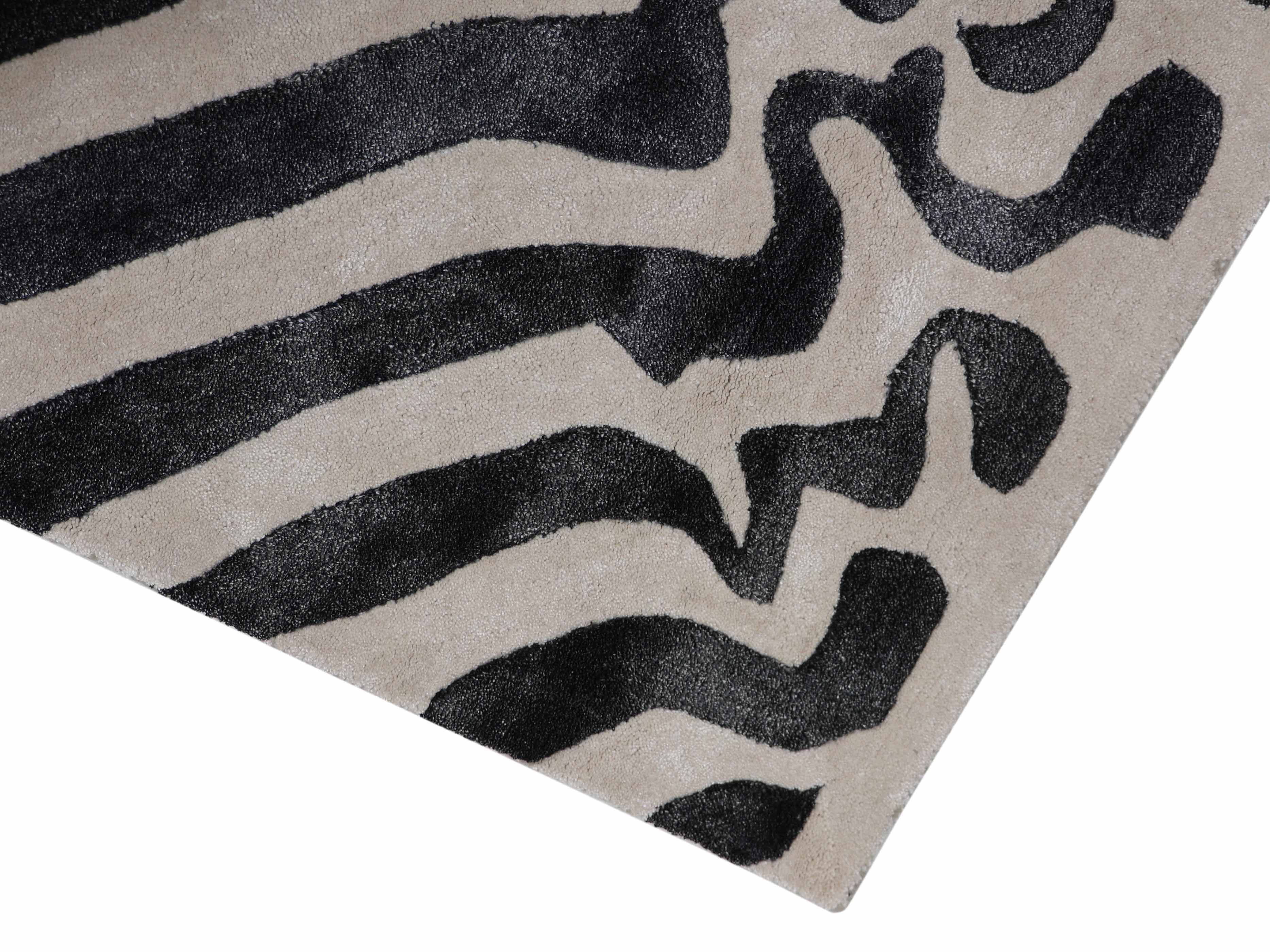 INKDRIFT | 4' x 6' FT | MODERN RUGS | MULTI COLOR