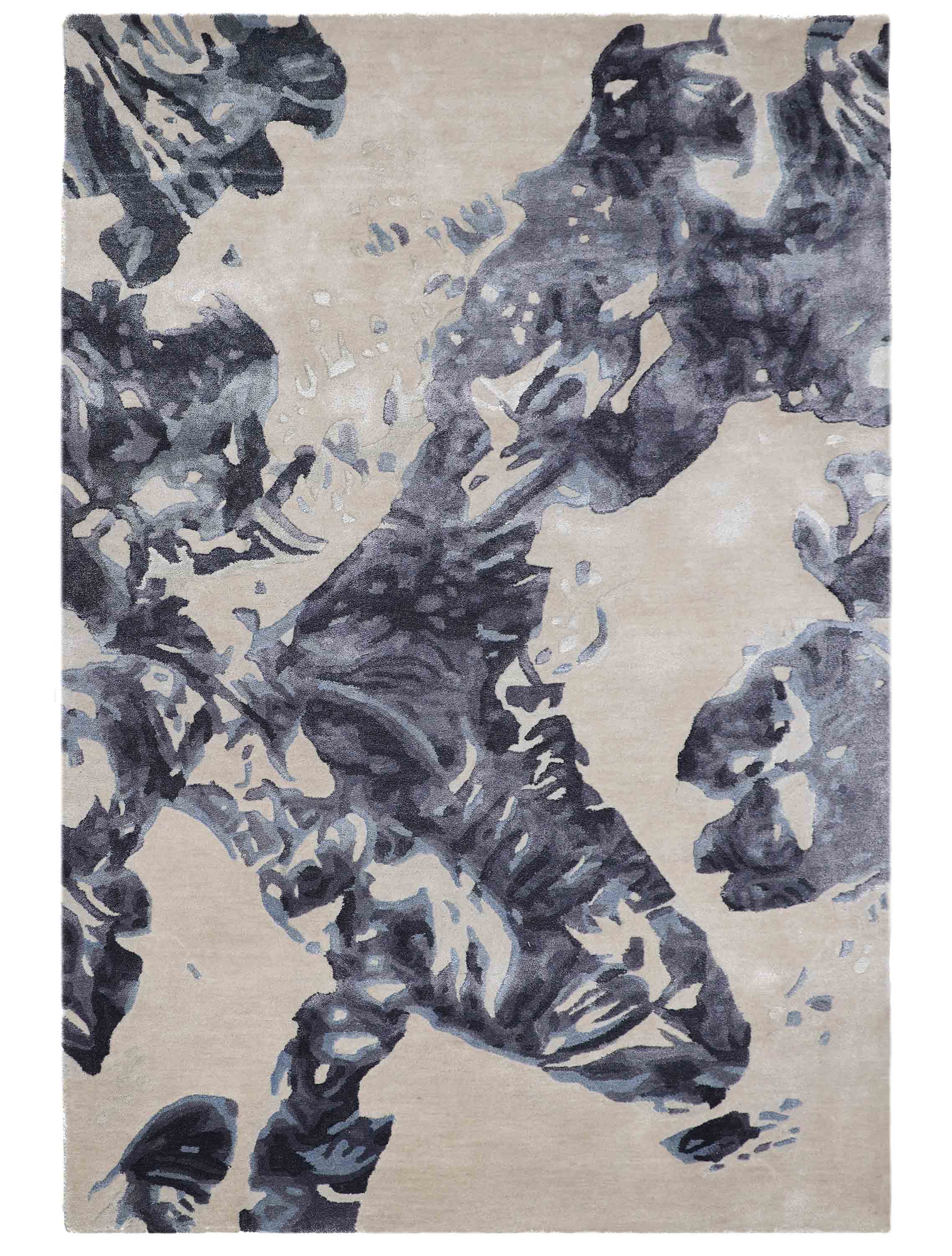 PORCELLO | 4' x 6' FT | MODERN RUGS | MULTI COLOR