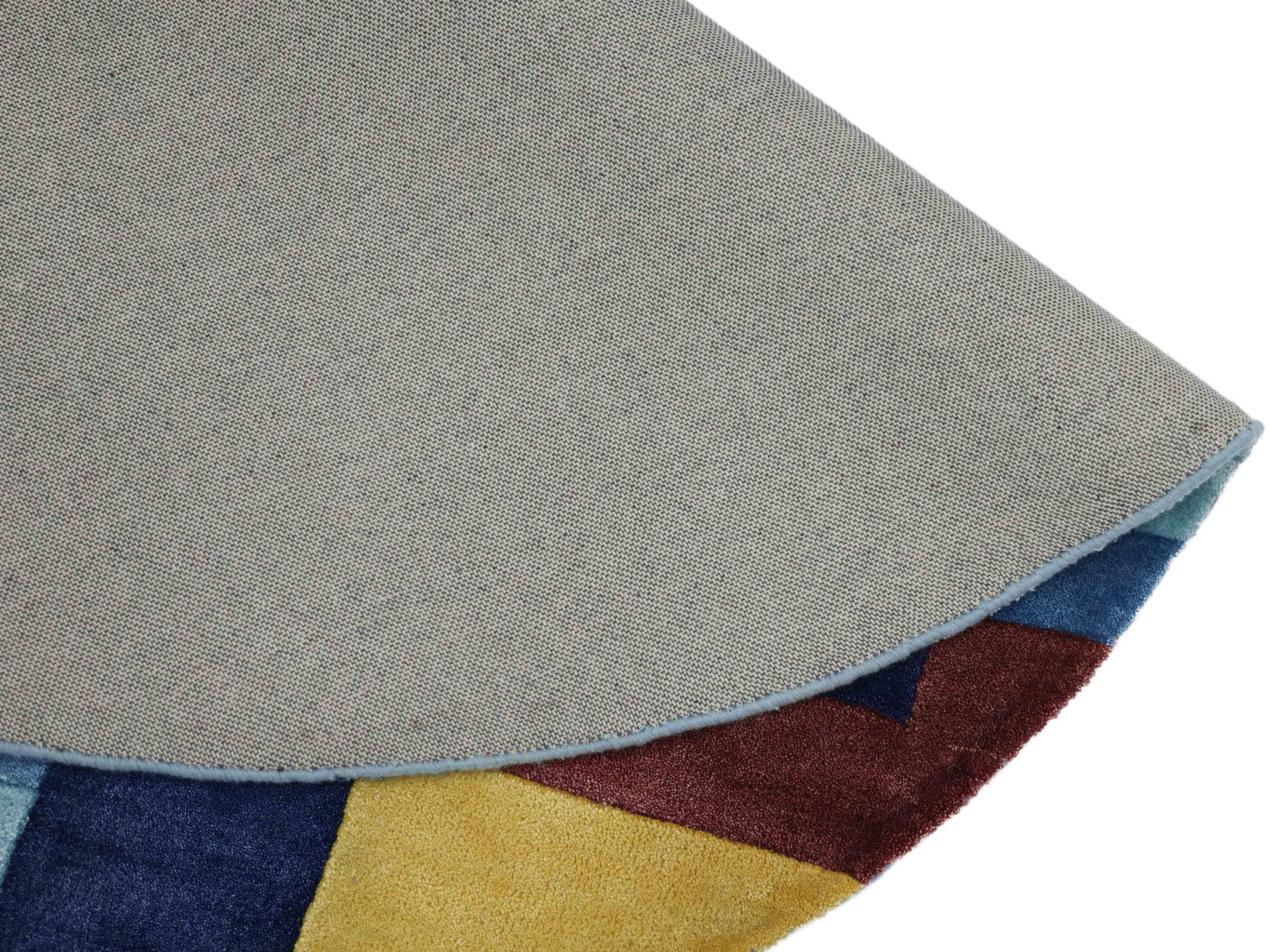 MORENO | 5' FT ROUND | MODERN RUGS | MULTI COLOR