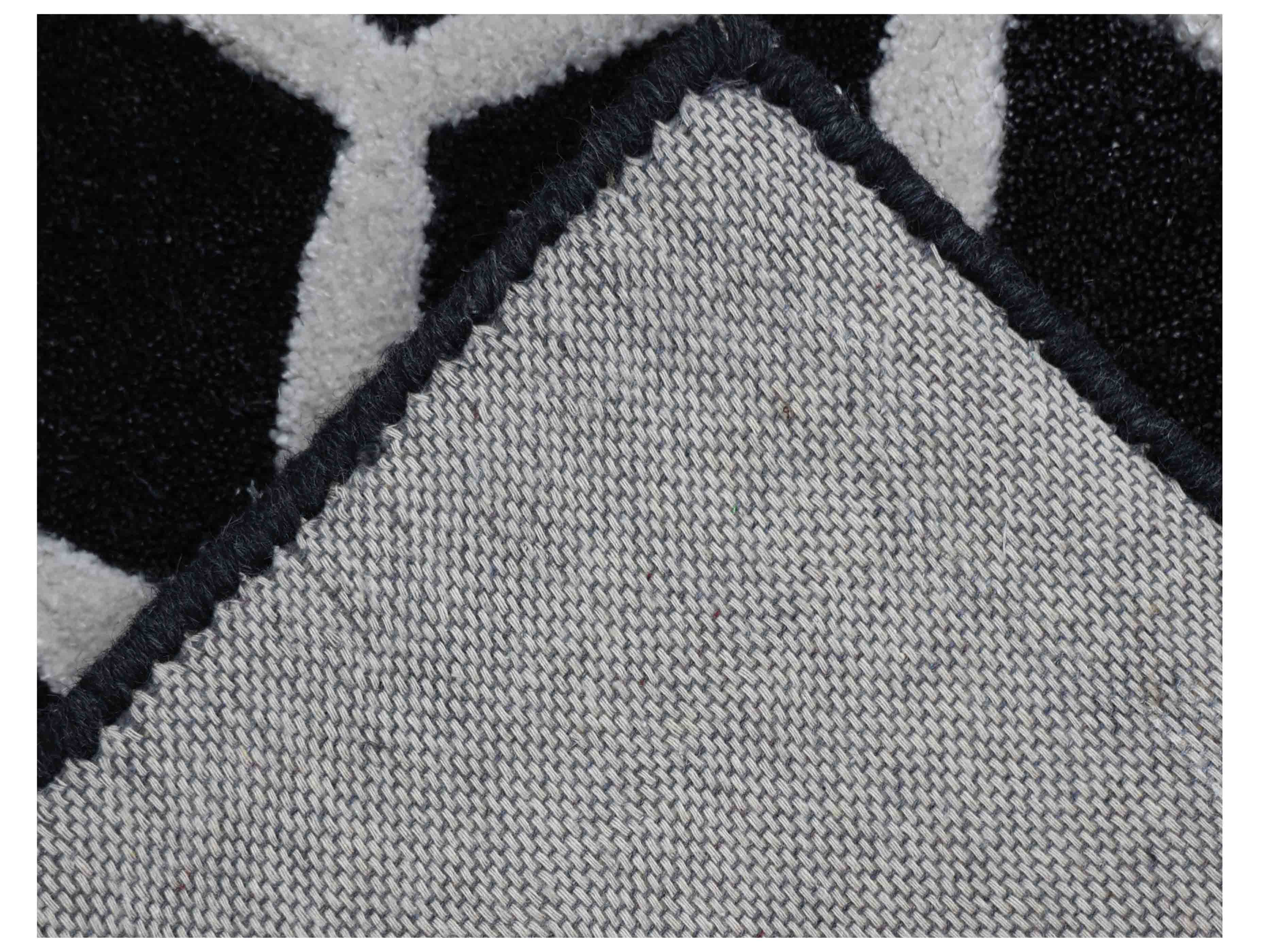 DAPPLE | 3' x 5' FT | MODERN RUGS | BLACK/WHITE