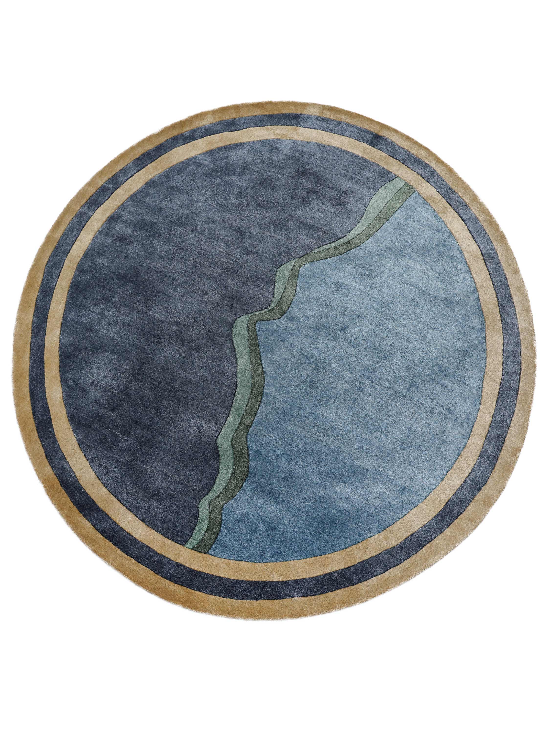 SYMPHONY | 5' FT ROUND | MODERN RUGS | MULTI COLOR