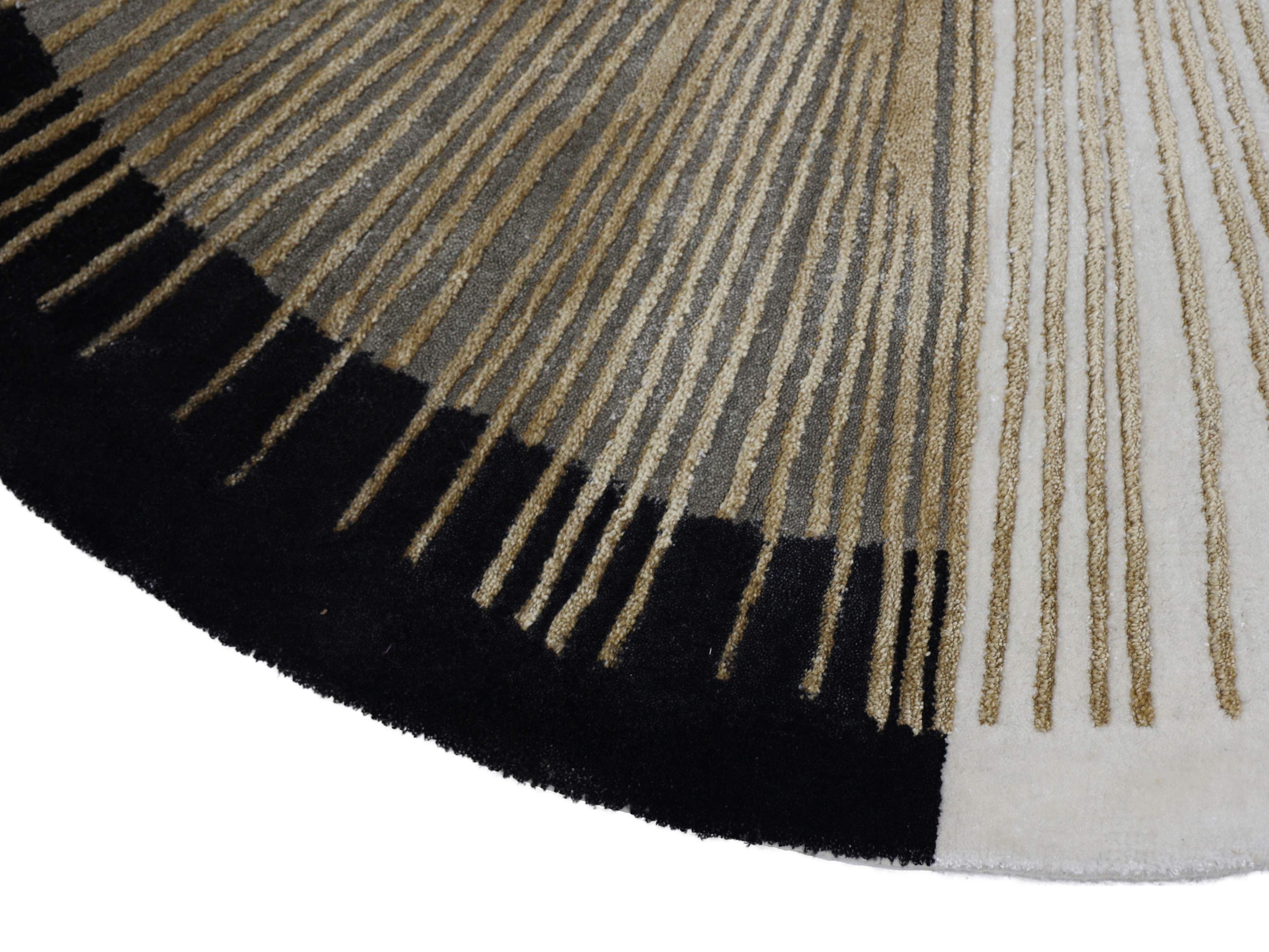 VIVIAN | 5' FT ROUND | MODERN RUGS | MULTI COLOR