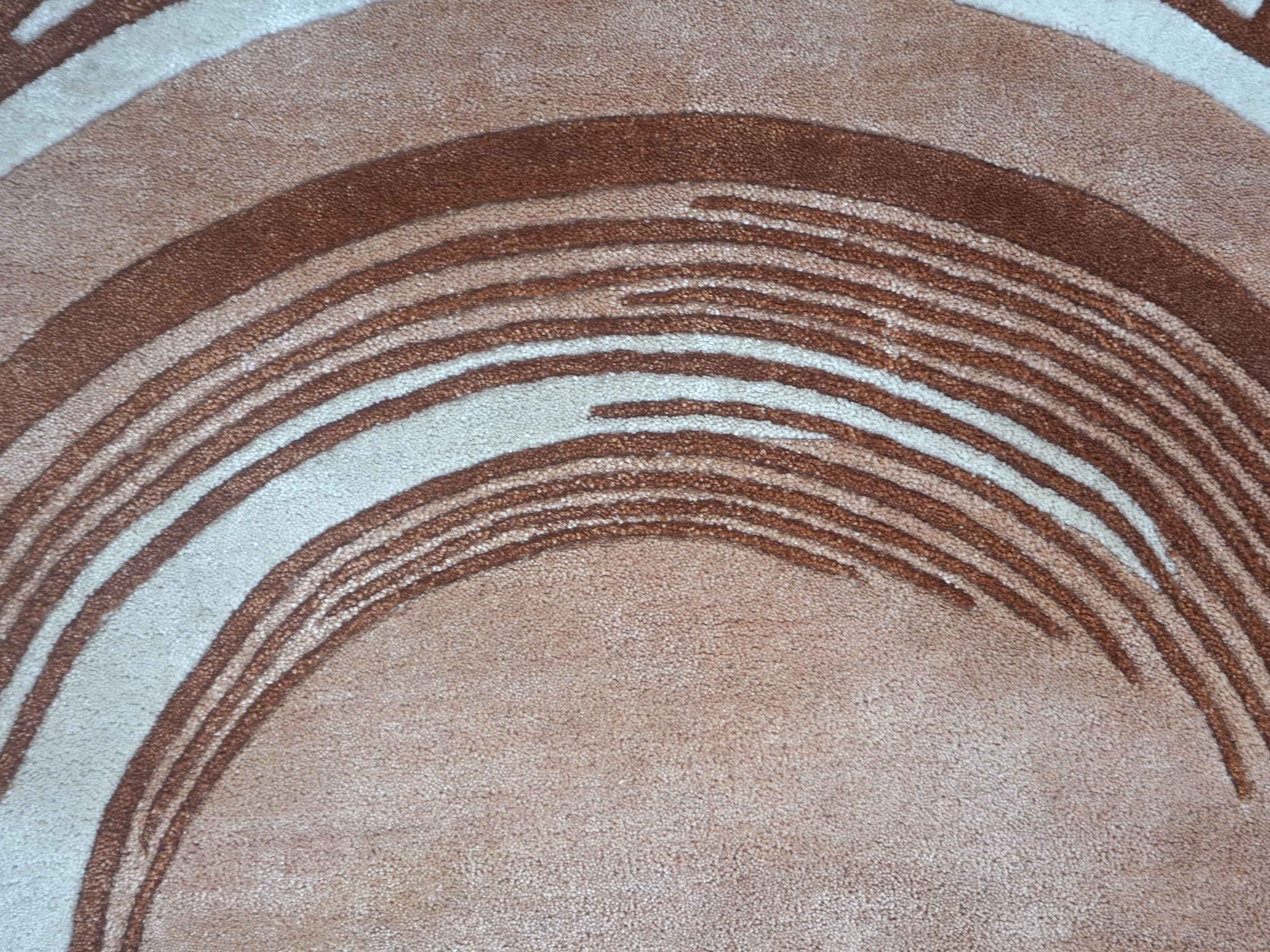 SOLSTICE | 5' FT ROUND | MODERN RUGS | MULTI COLOR