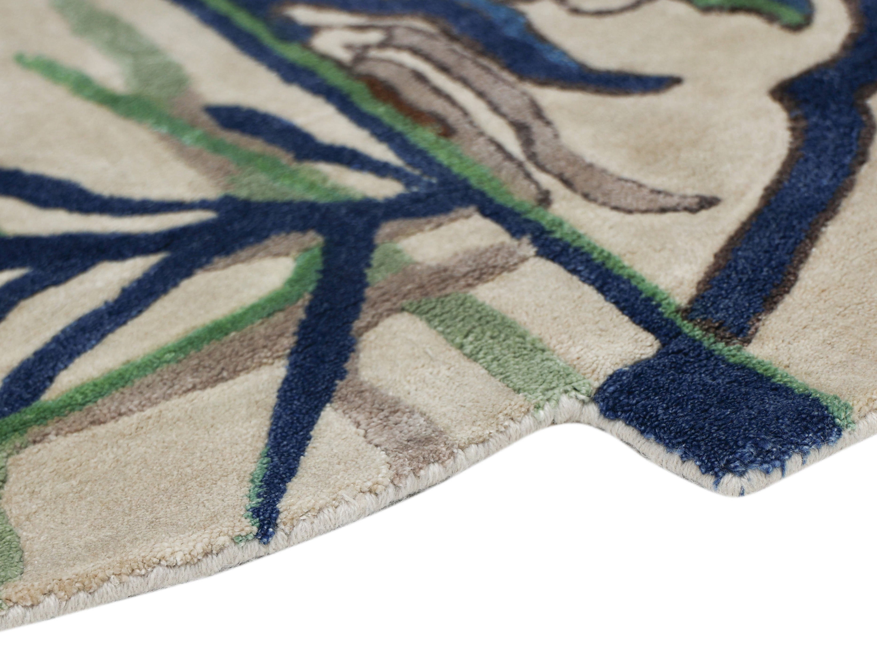 MONTEREY | 5' FT ROUND | MODERN RUGS | MULTI COLOR