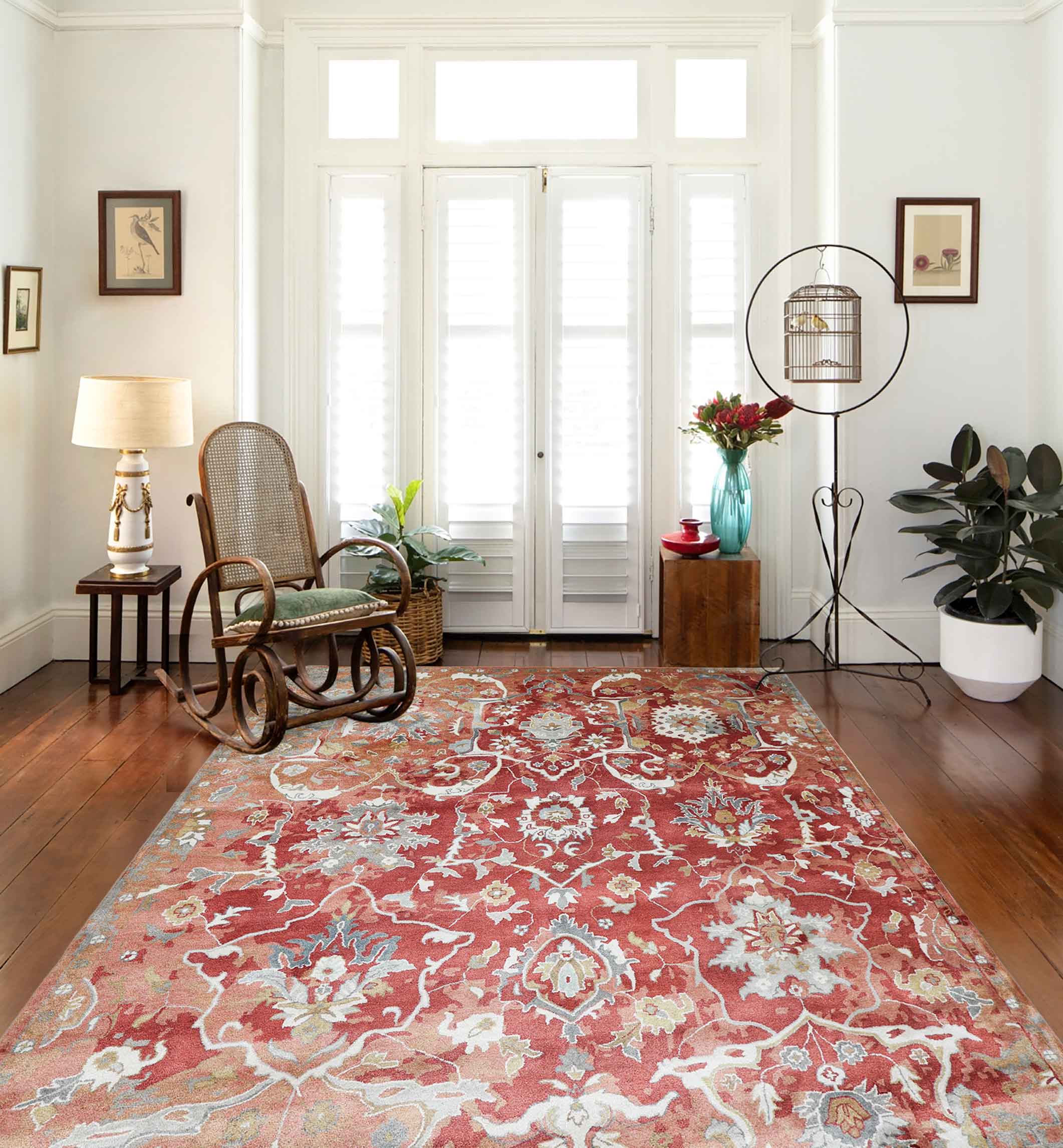 CENTURIAN | 8' x 10' FT | TRADITIONAL RUGS | MULTI COLOR