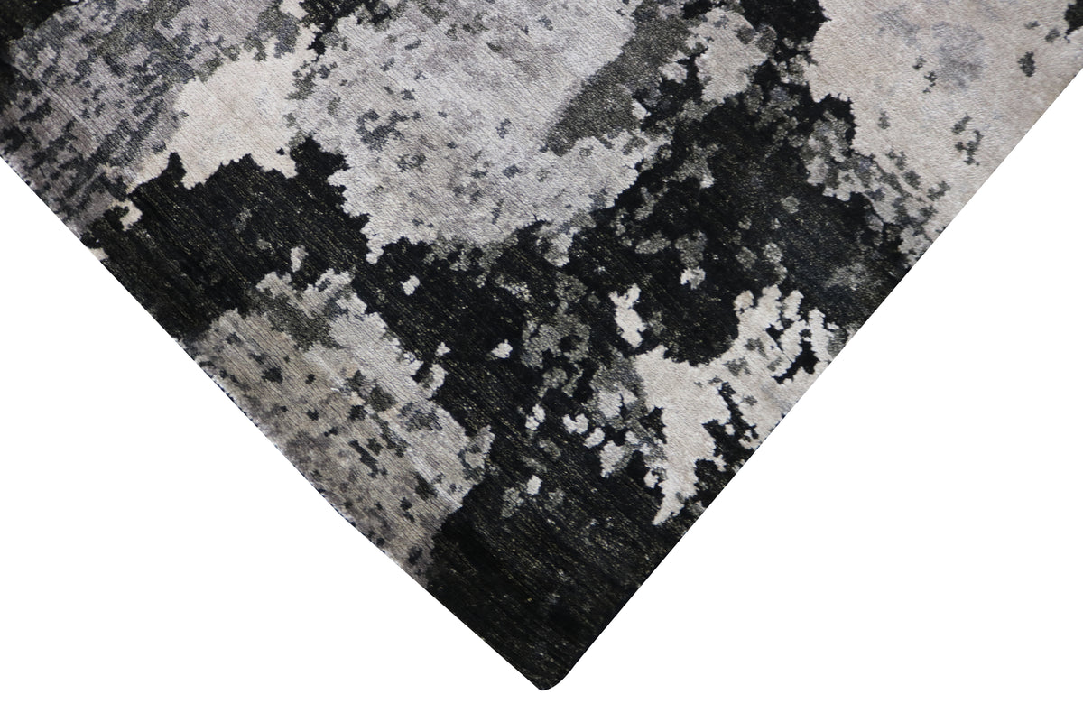 ALHAMBRA | 8' x 10' FT  | MODERN RUGS | BLACK COLOR
