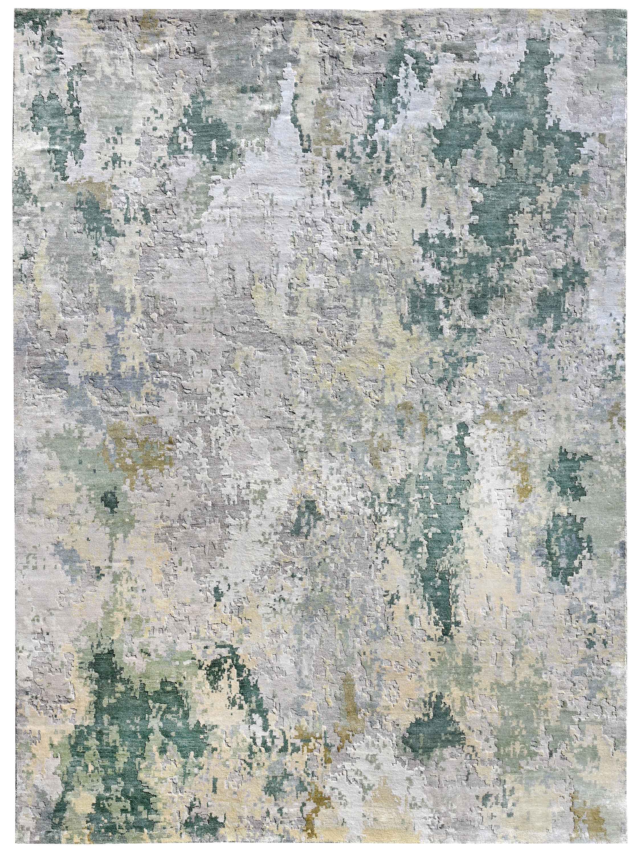 AUREVYN | 9' x 12' FT | MODERN RUGS | BLUE / GREEN COLOR