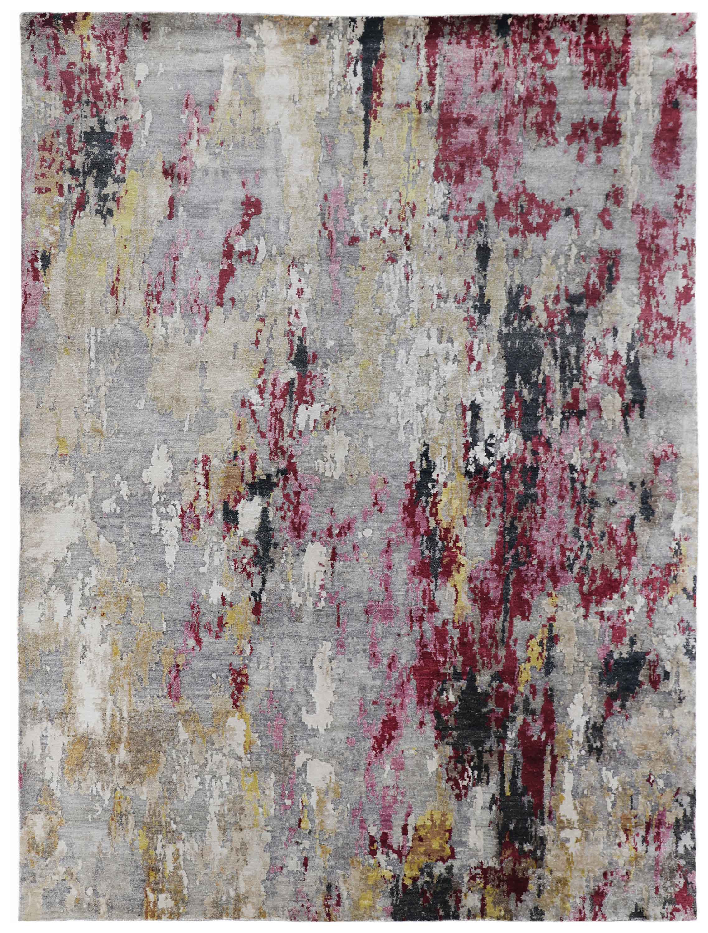 SELAM | 6' x 9' FT | 8' x 10' FT |  9' x 12' FT | MODERN  RUGS | GREY MULTI COLOR