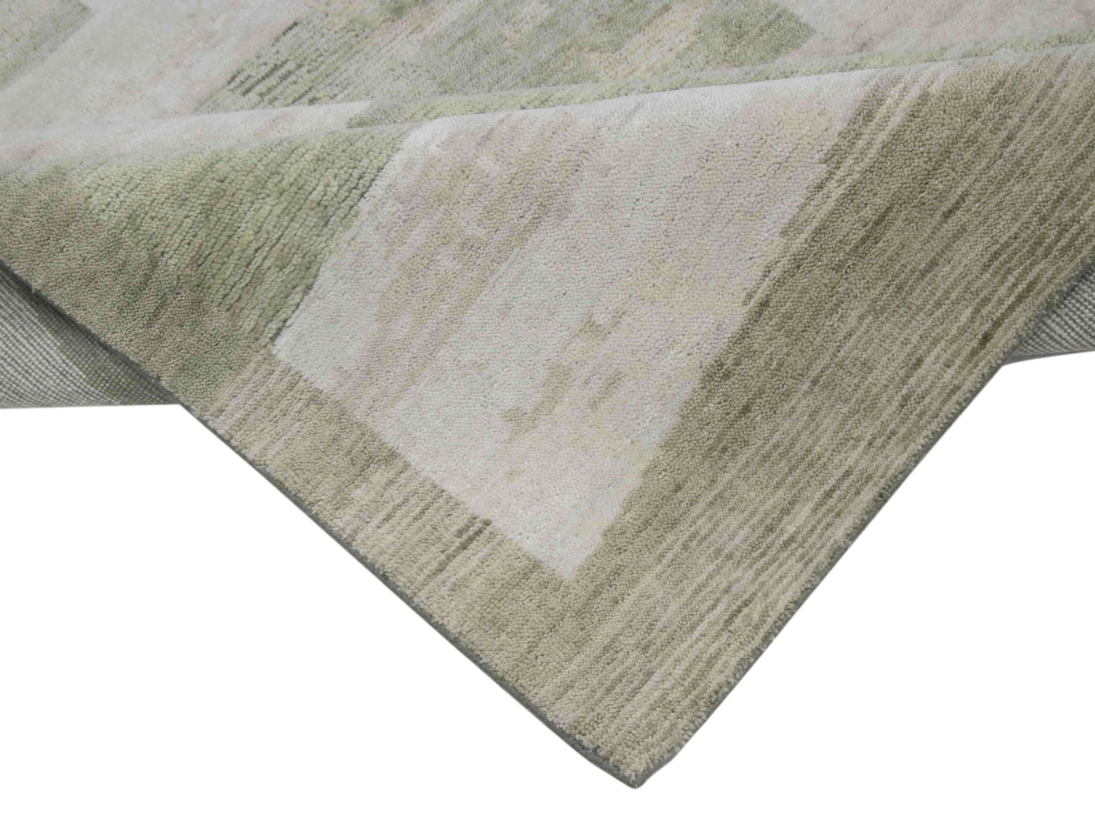 VERDANTIA | 8' x 10' FT | MODERN RUGS | IVORY/GREEN COLOR