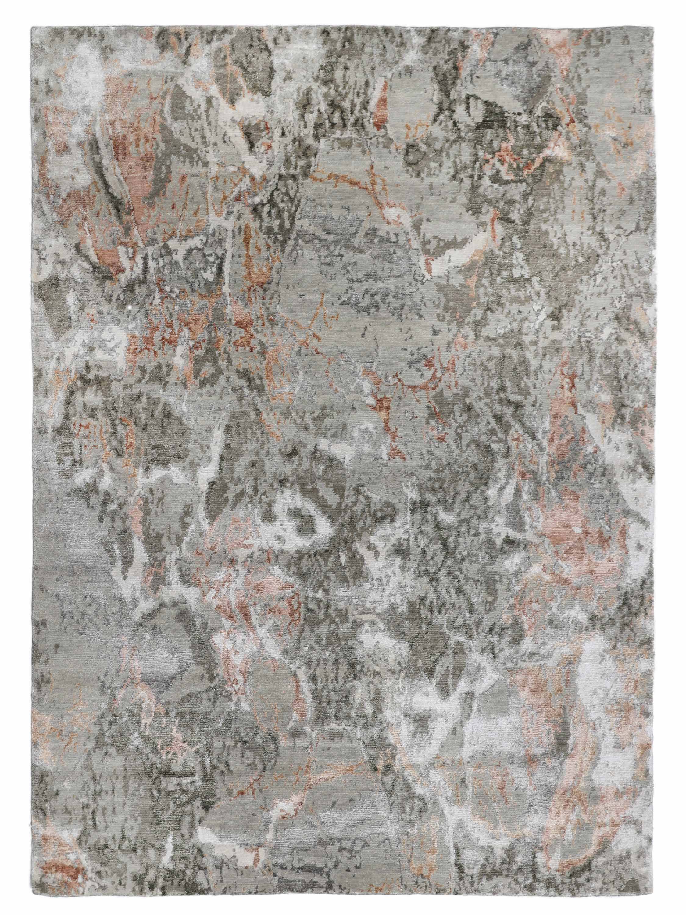 QUAGMIRE | 5'6" x 8' FT | MODERN RUGS | IVORY GREY COLOR