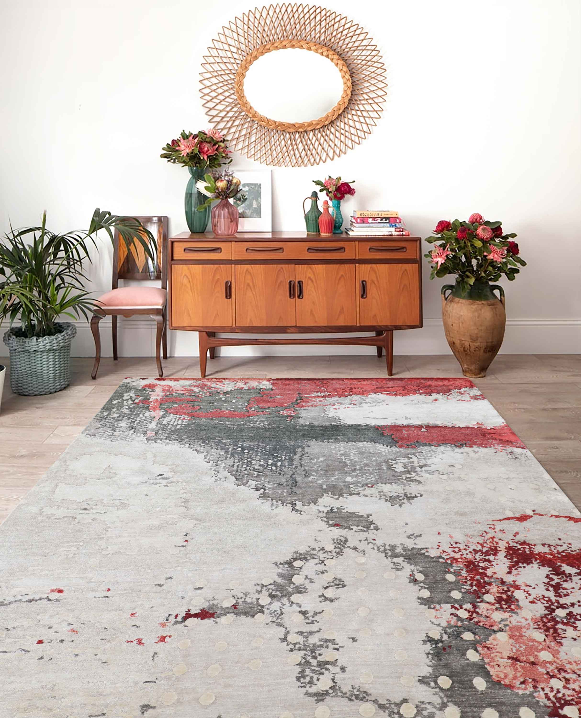 SUBHAH | 8' x 10' FT | MODERN RUGS | MULTI COLOR