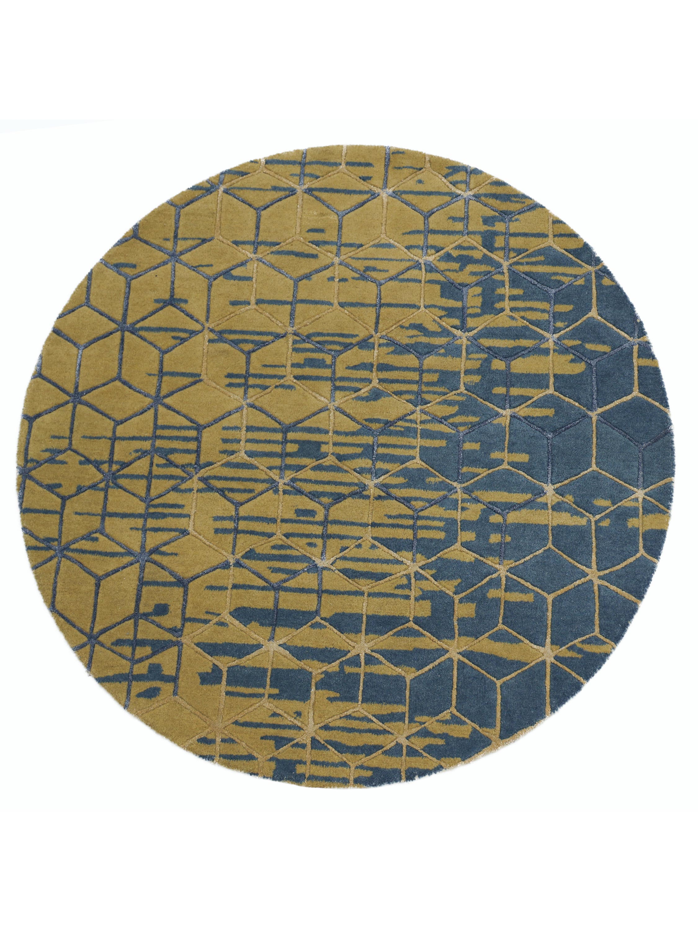 WALTER | 4' FT ROUND | MODERN RUGS | MULTI COLOR