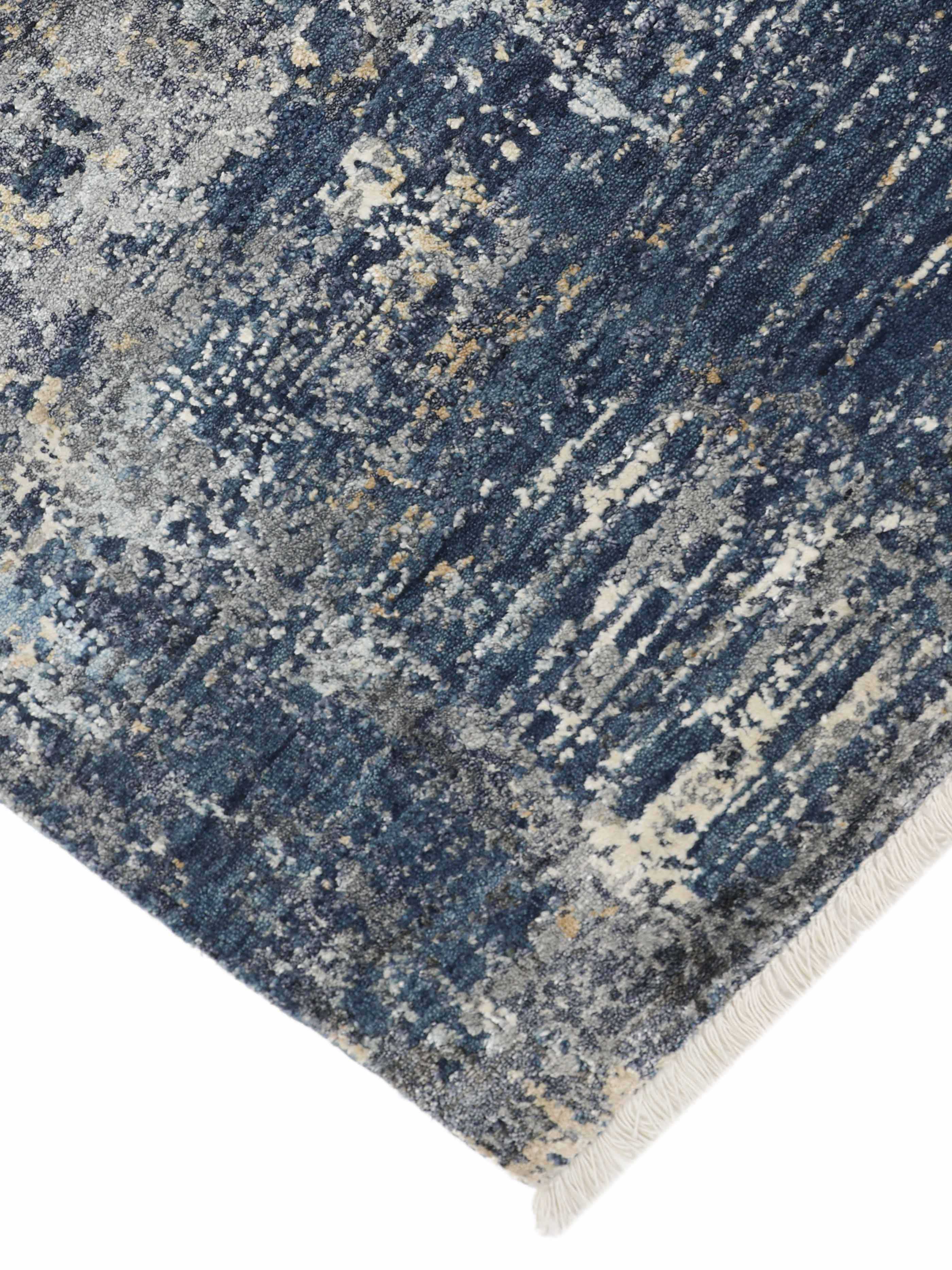 TUGART | 8'x10' FT  |  9'x12' FT | MODERN RUGS | BLUE COLOR