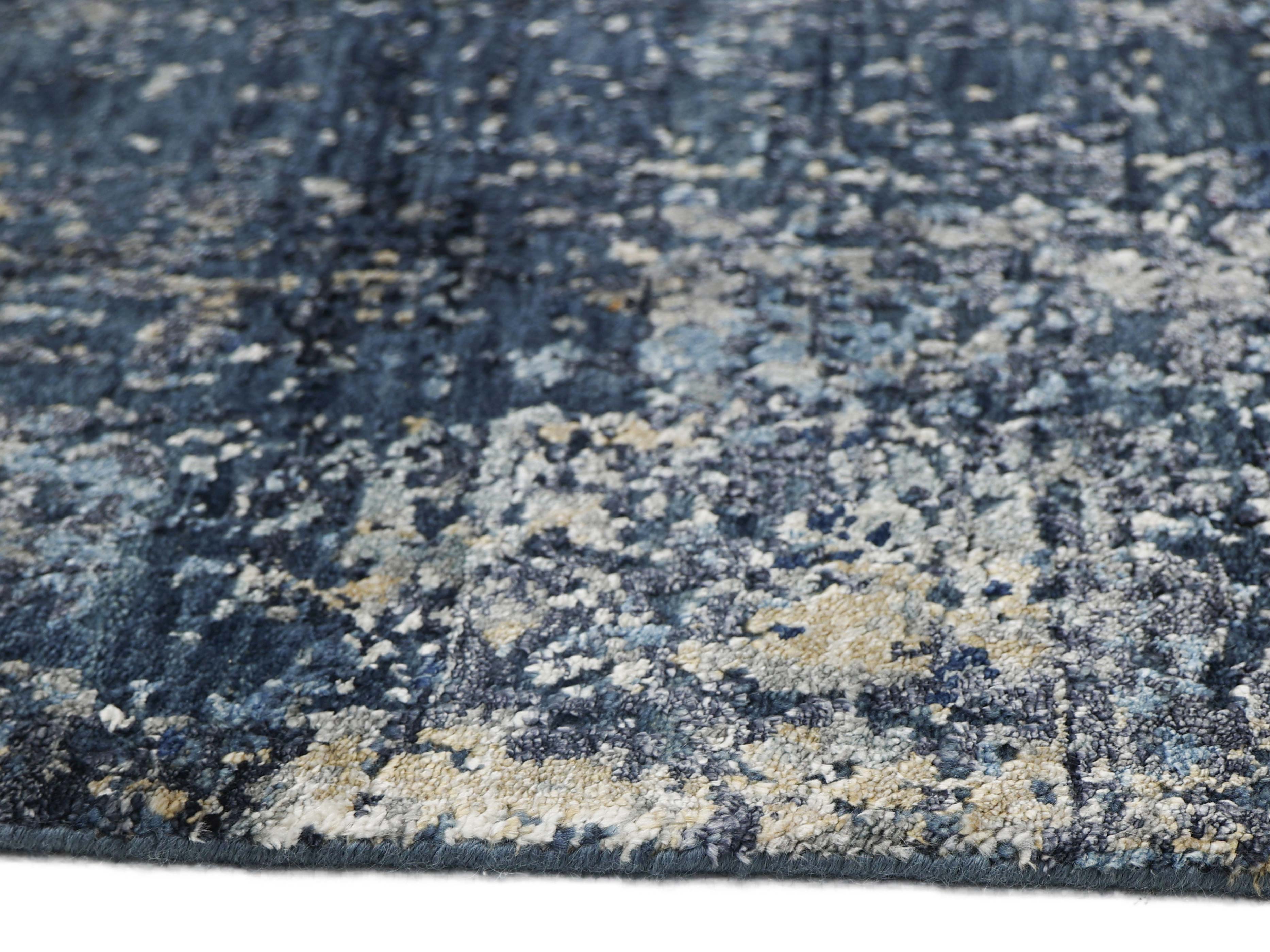 TUGART | 8'x10' FT  |  9'x12' FT | MODERN RUGS | BLUE COLOR