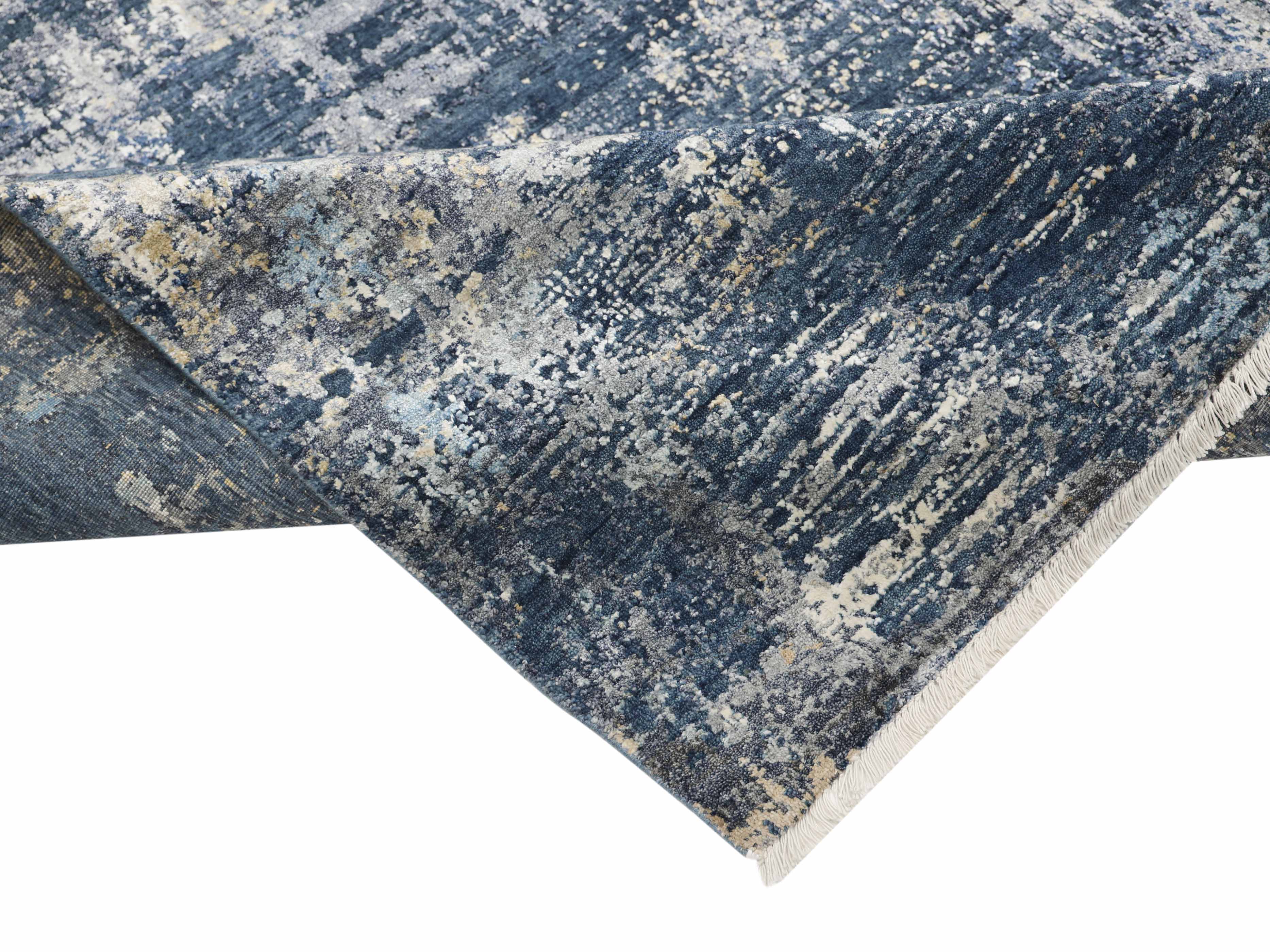 TUGART | 8'x10' FT  |  9'x12' FT | MODERN RUGS | BLUE COLOR