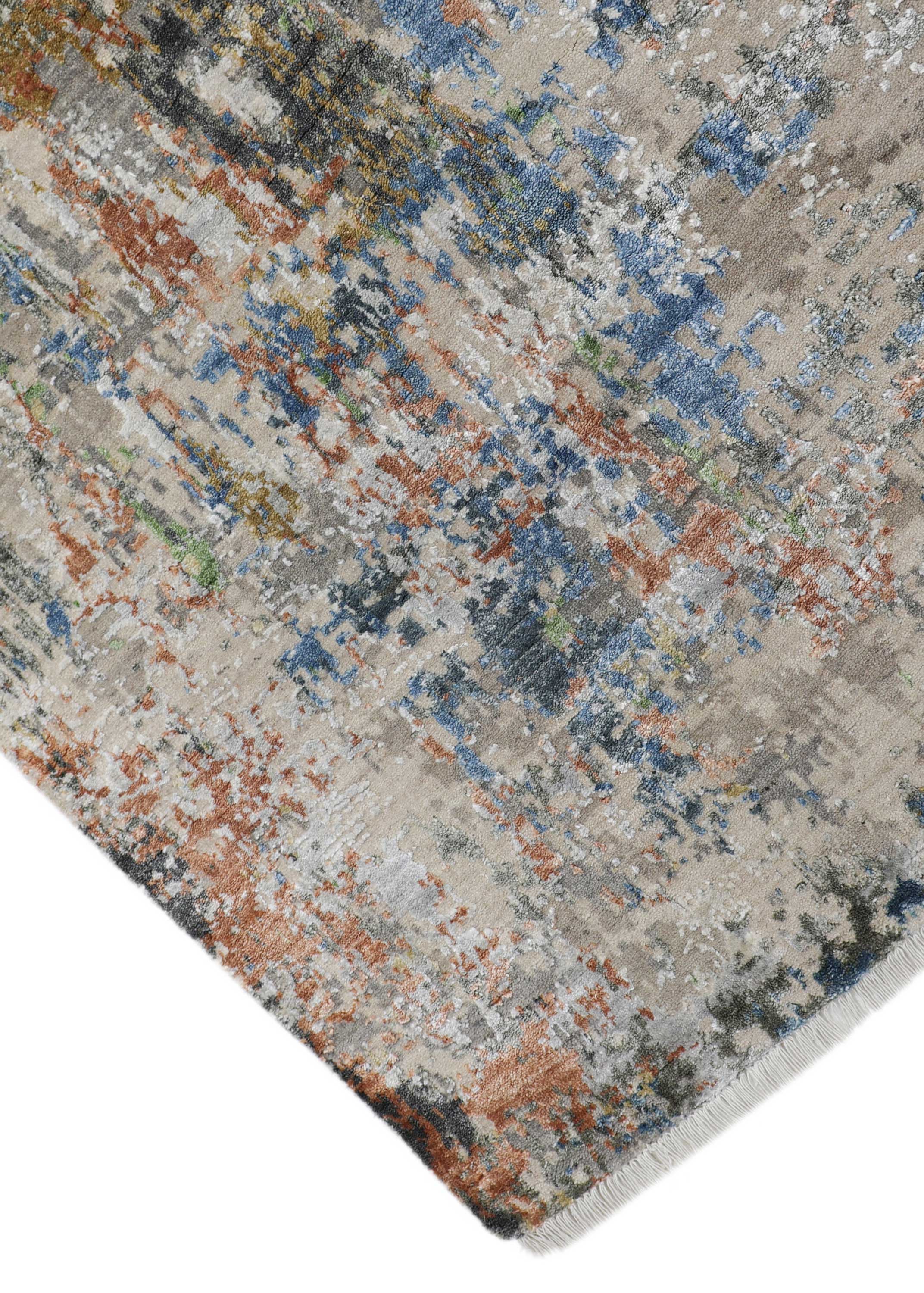 SAFFRON | 9' x 12' FT | MODERN RUGS | MULTI COLOR