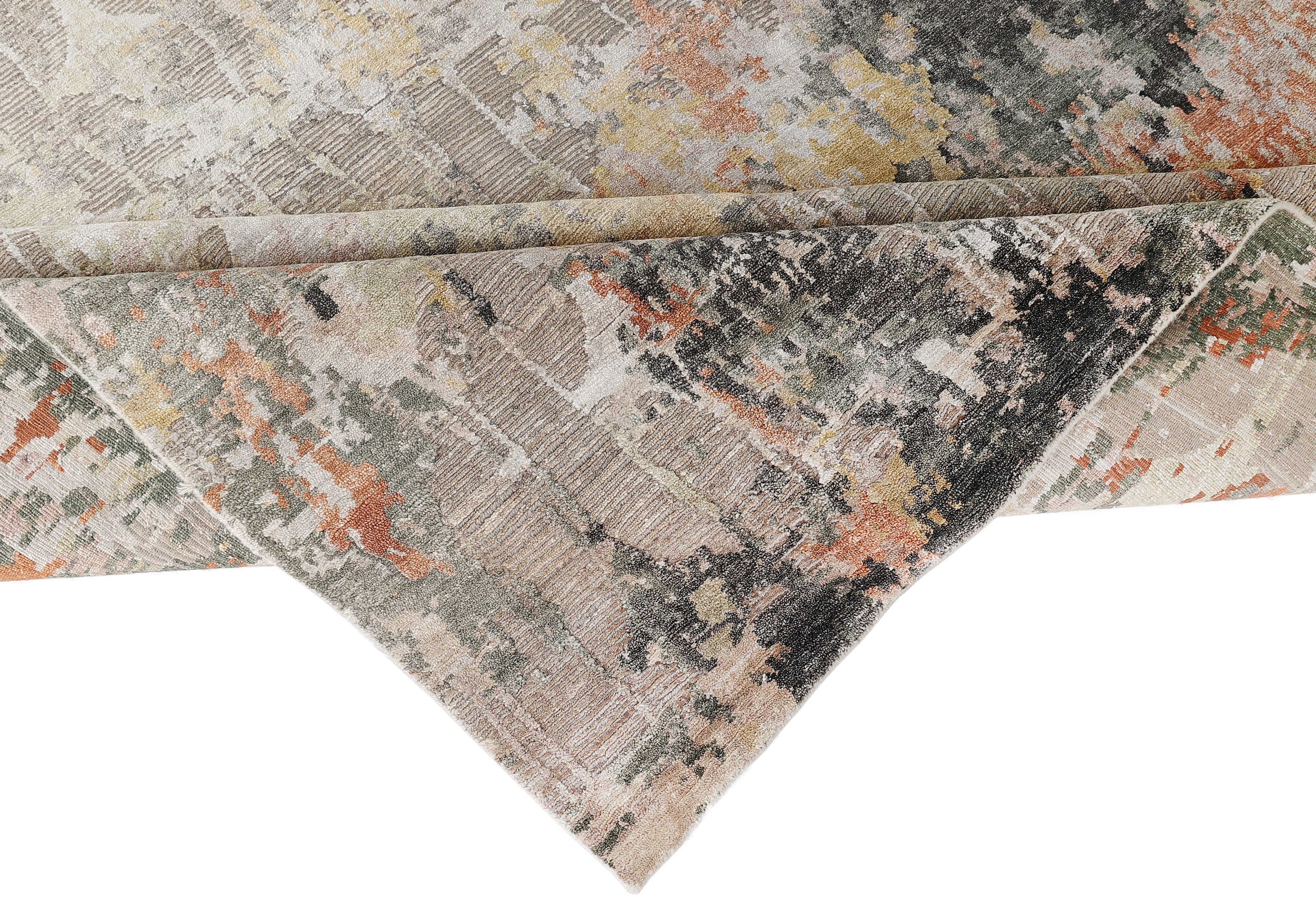 GOULDEN | 6' x 9' FT | 8' x 10' FT | 9' x 12' FT | MODERN RUGS | GREY/MULTI COLOR