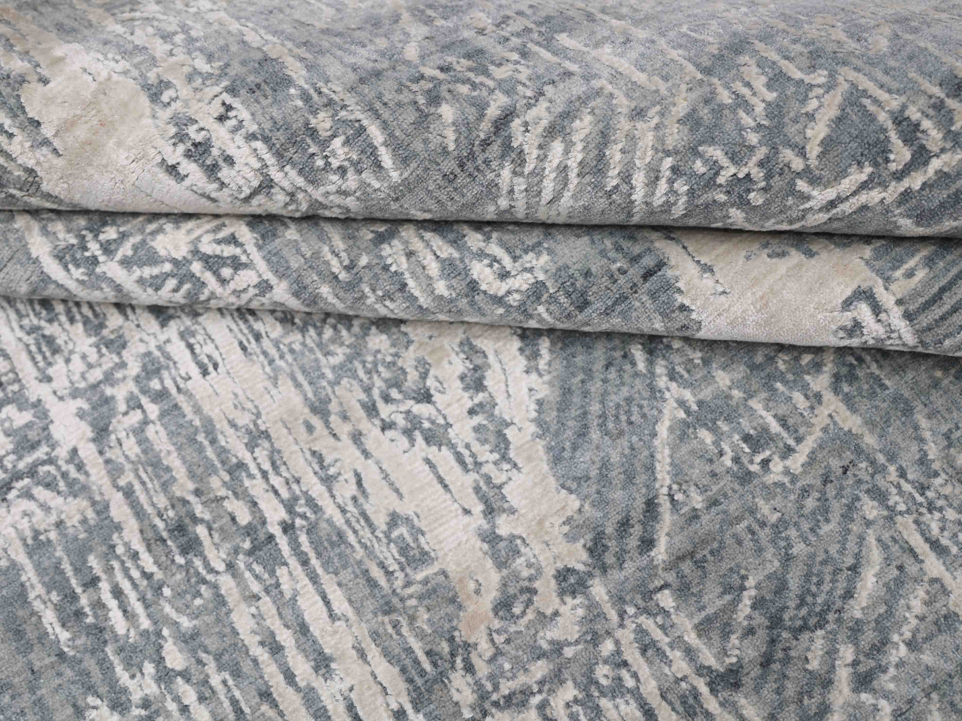 BOURAL | 6' x 9' FT | MODERN RUGS | BLUE COLOR