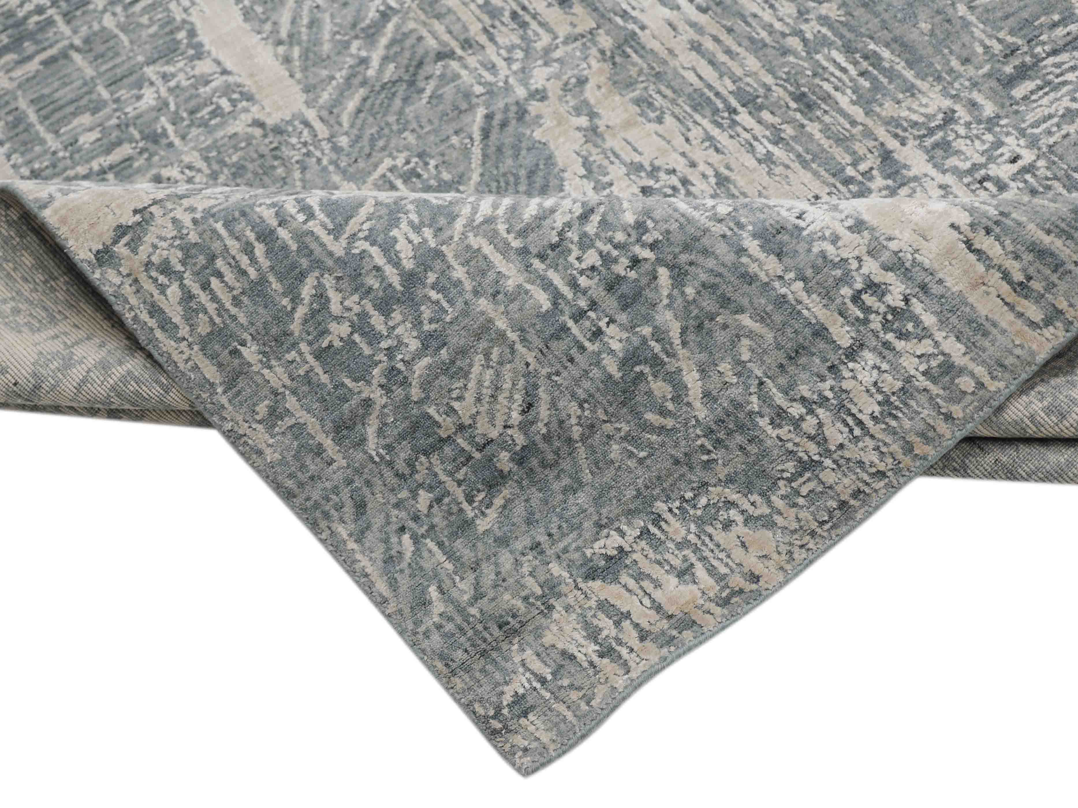 BOURAL | 6' x 9' FT | MODERN RUGS | BLUE COLOR