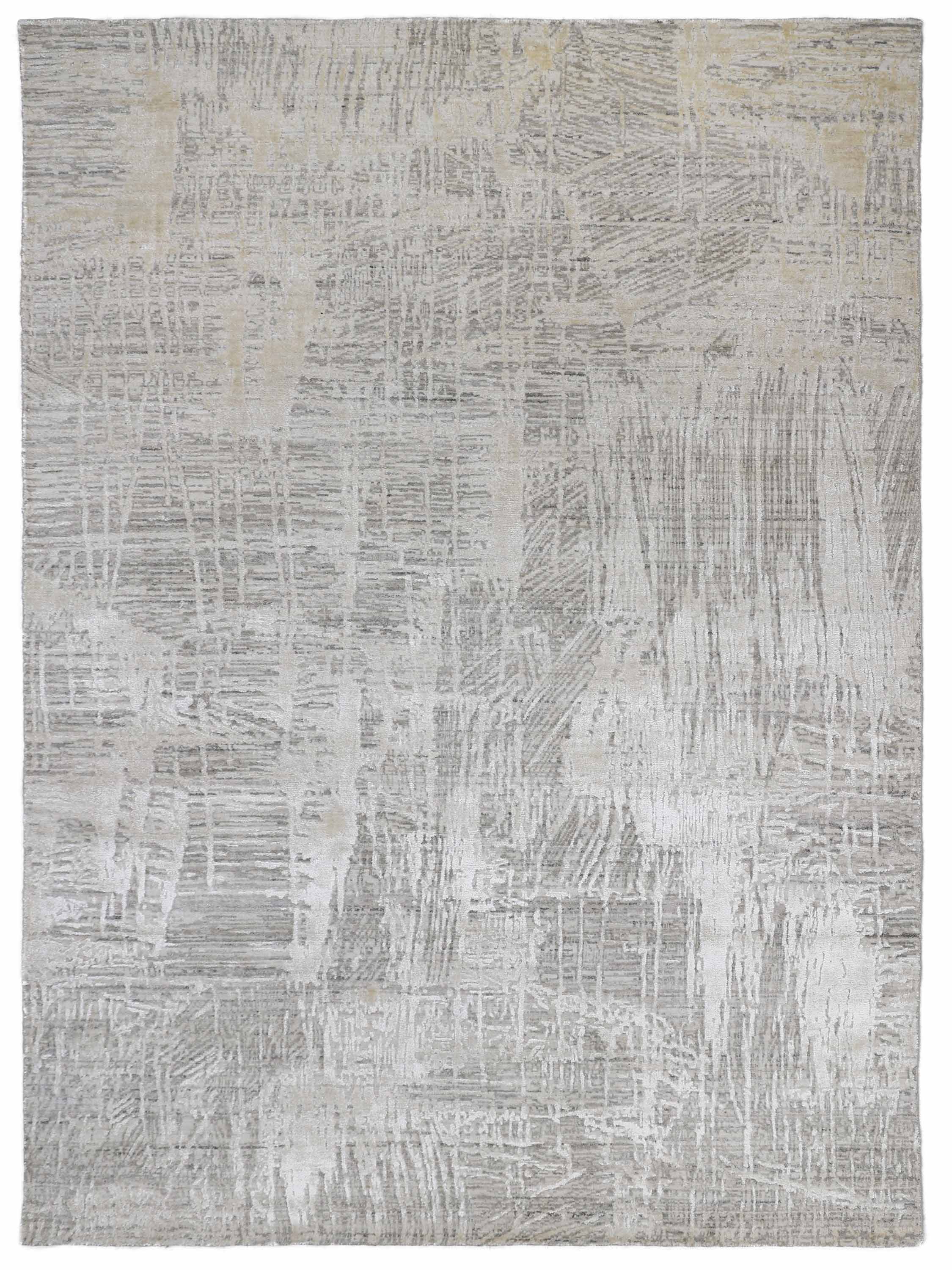 METAMODRA | 6' x 9' FT | MODERN RUGS | CREAM COLOR