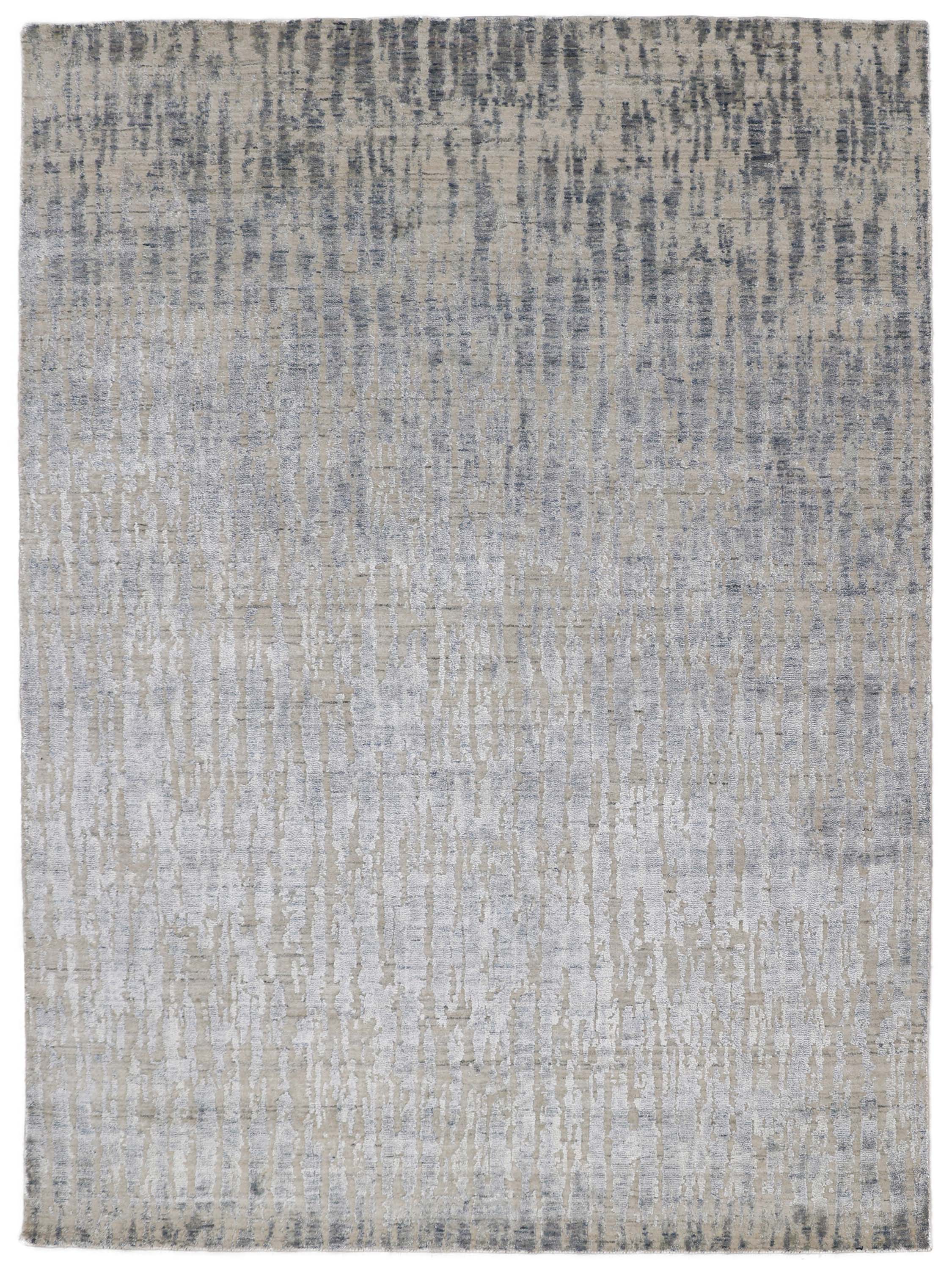 HERITAGE DRIFT WAVE | 6' x 9' FT | MODERN RUGS | BLUE COLOR