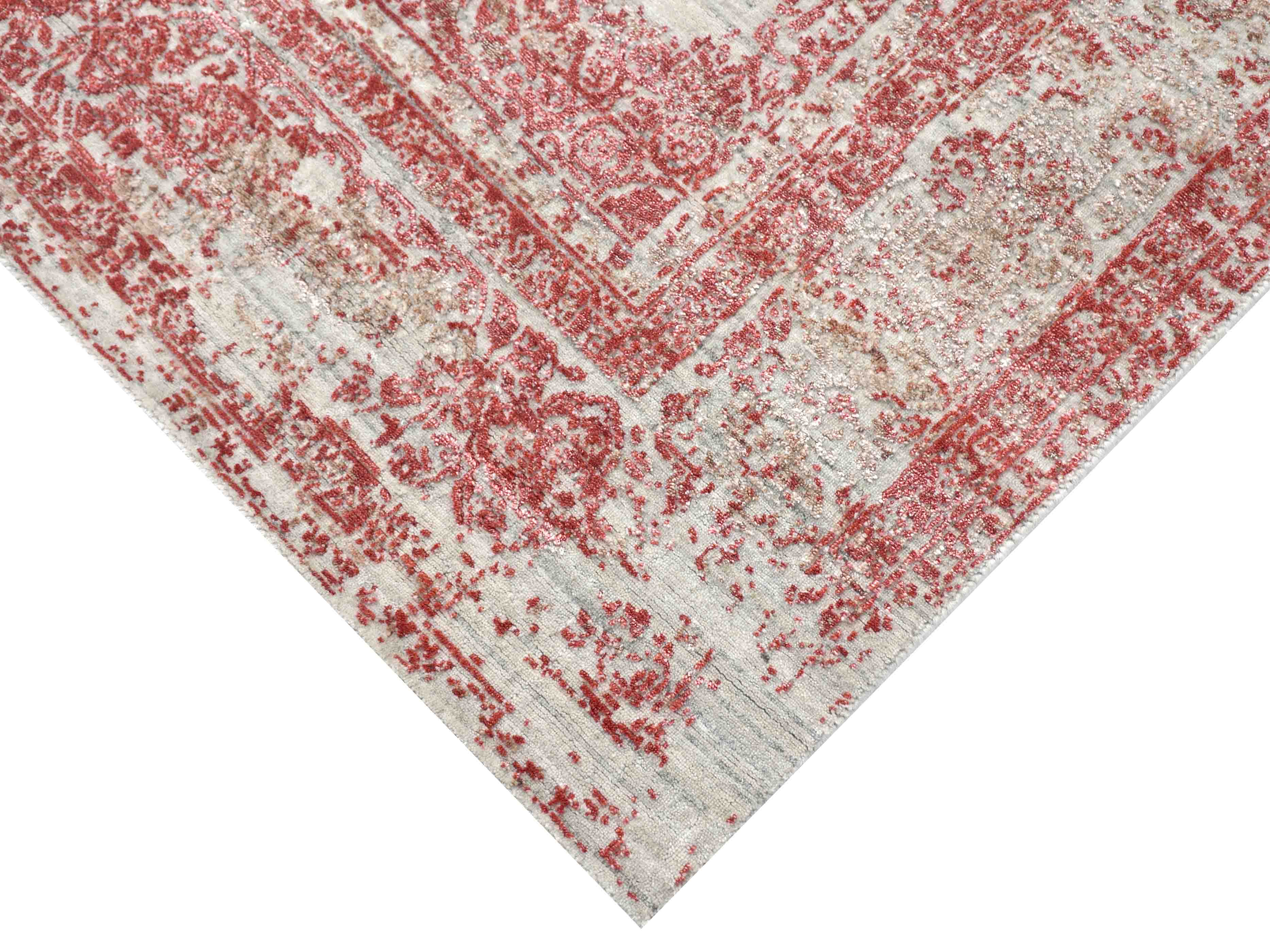 ROB | 8' x 10' FT | TRADITIONAL RUGS | IVORY/ PINK COLOR