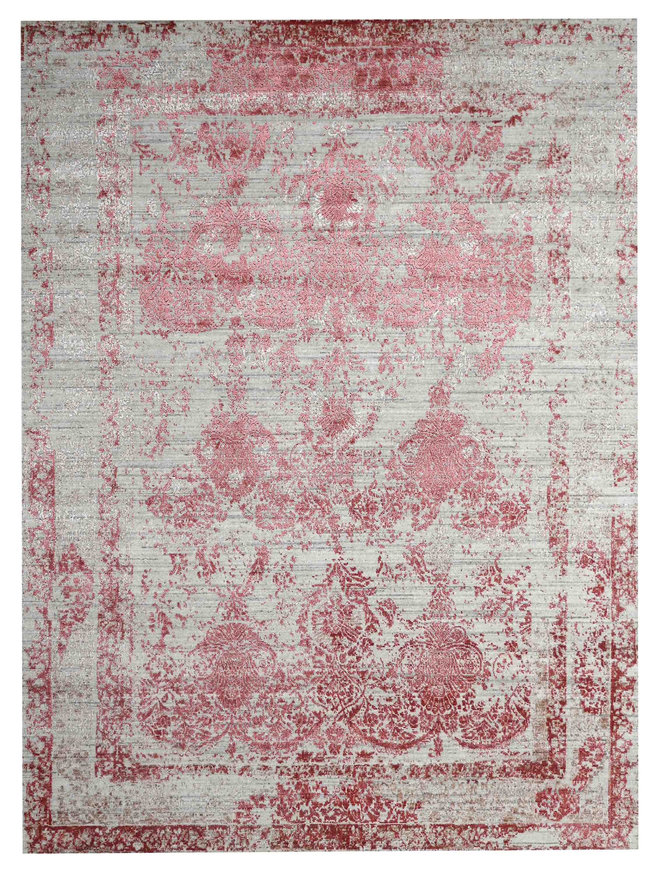 SOMBRE | 8' x 10' FT | TRADITIONAL RUGS | PINK COLOR
