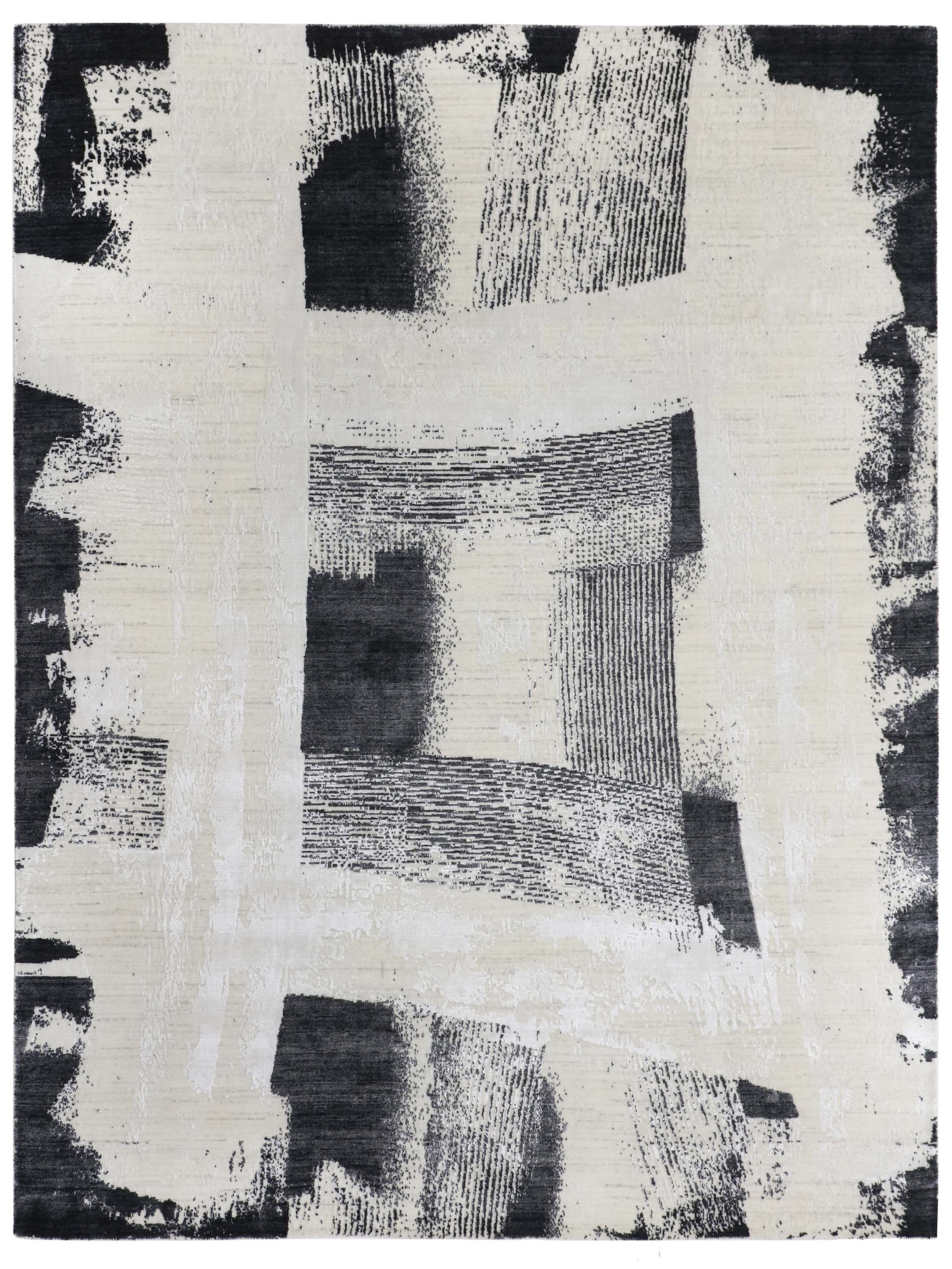 KLARA | 4' x 6' FT | MODERN RUGS | BLACK/WHITE COLOR