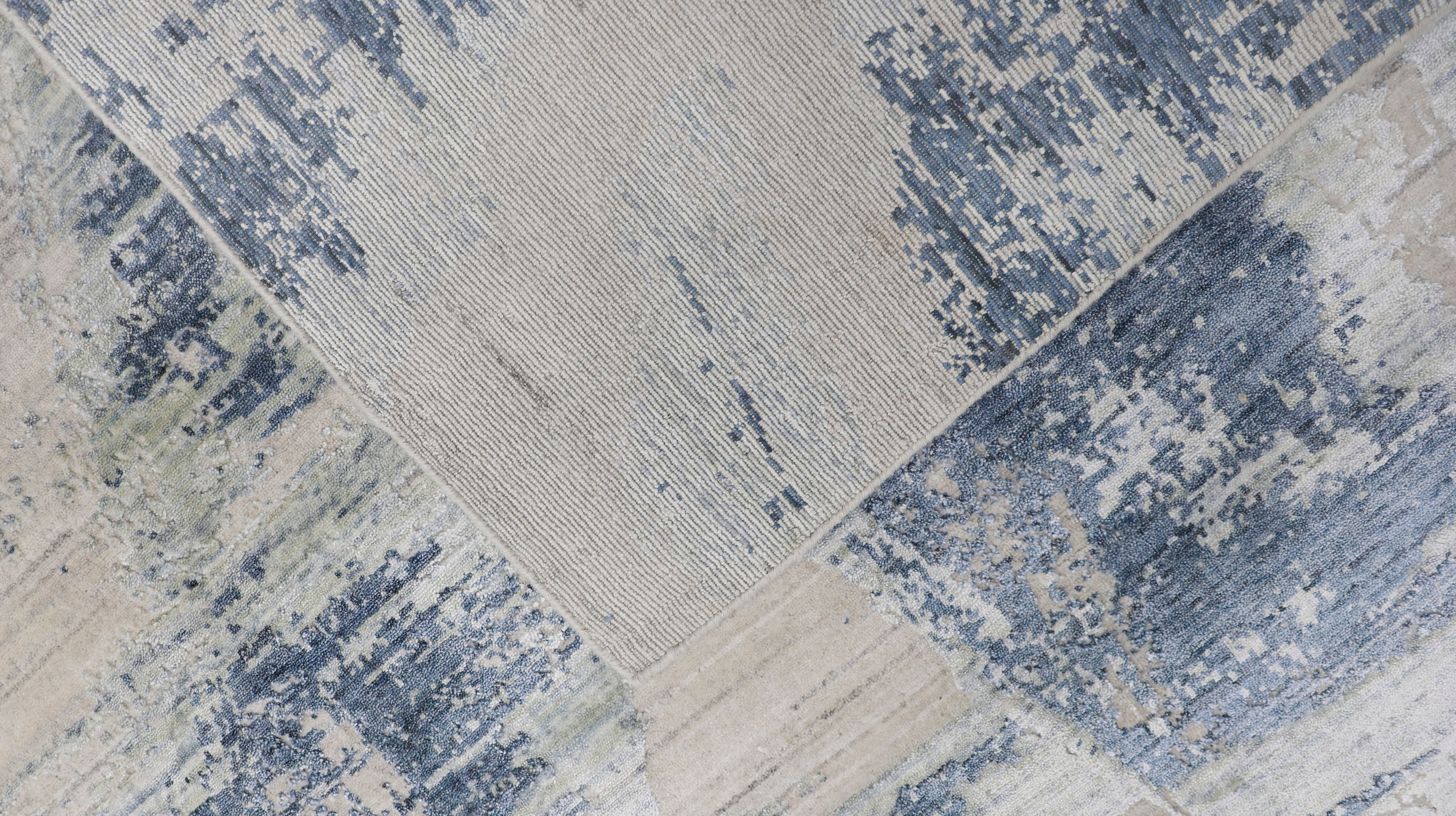 BLU IVY | 6' x 9' FT  | MODERN RUGS | IVORY BLUE COLOR